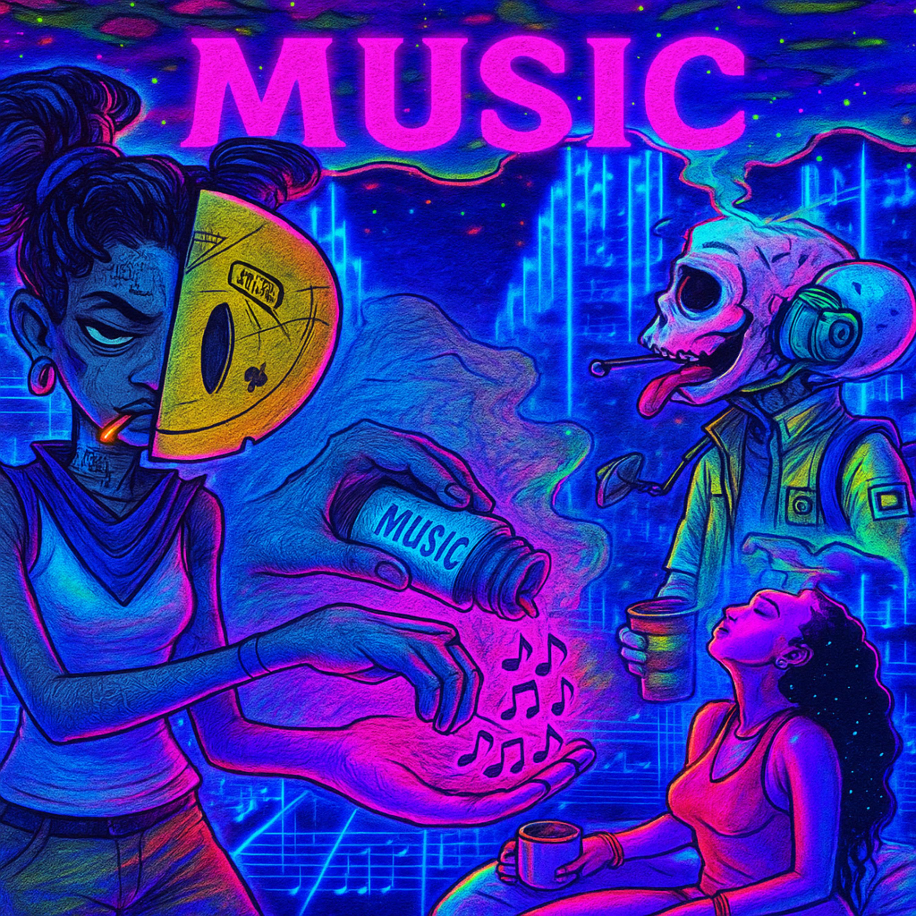 Music Is The Life Line artwork