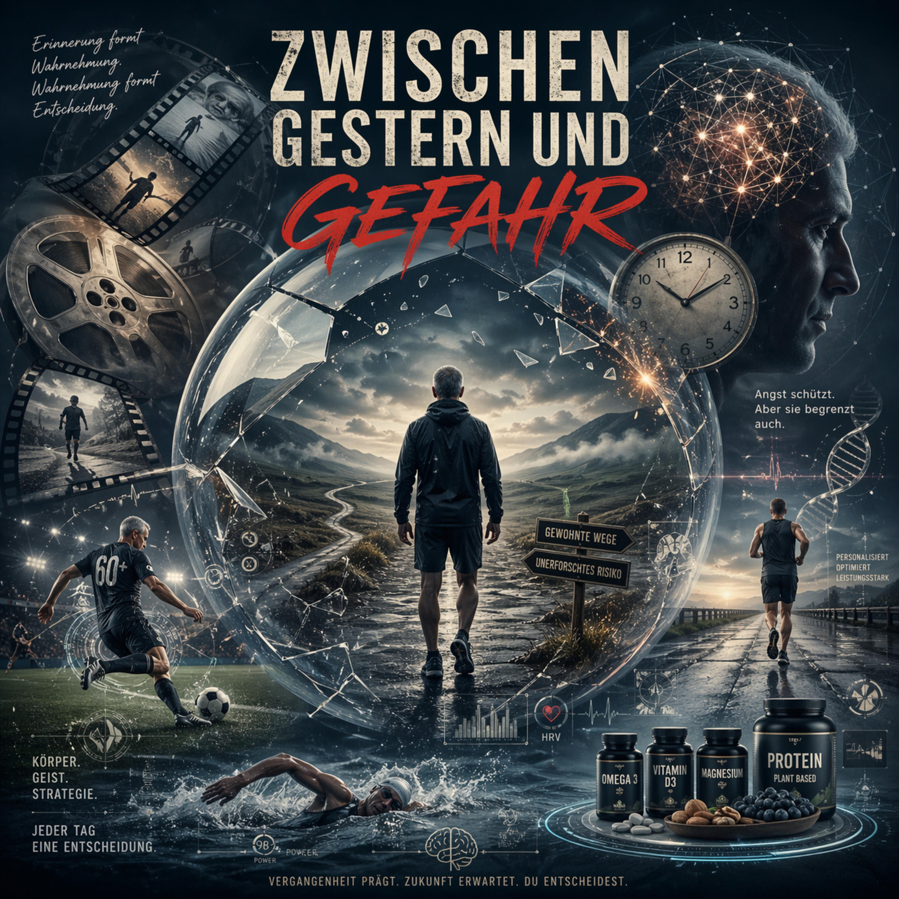 Zwischen gestern und Gefahr artwork