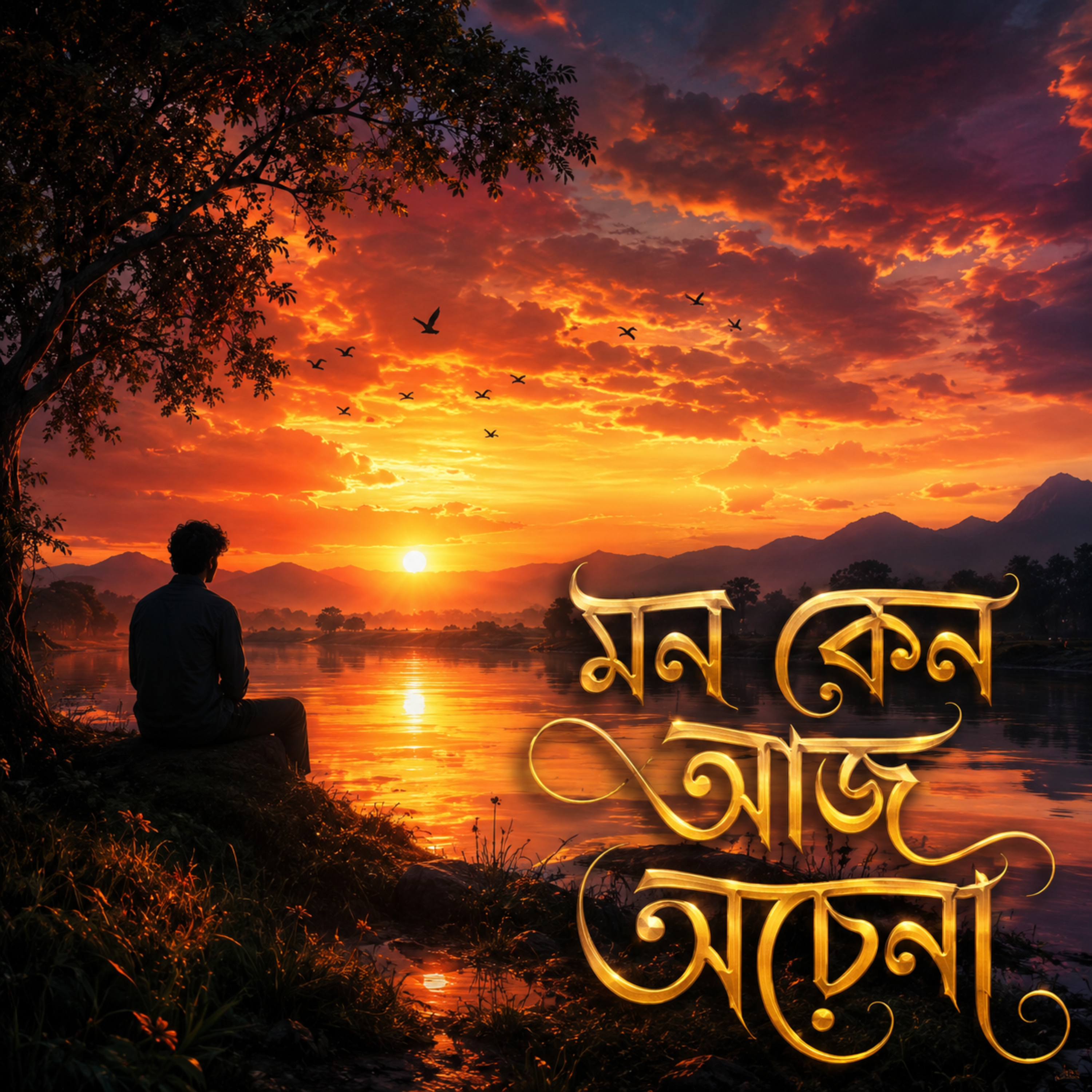 মন কেন আজ অচেনা (Mon Keno Aaj Ochena) by Rabiul Karim cover art