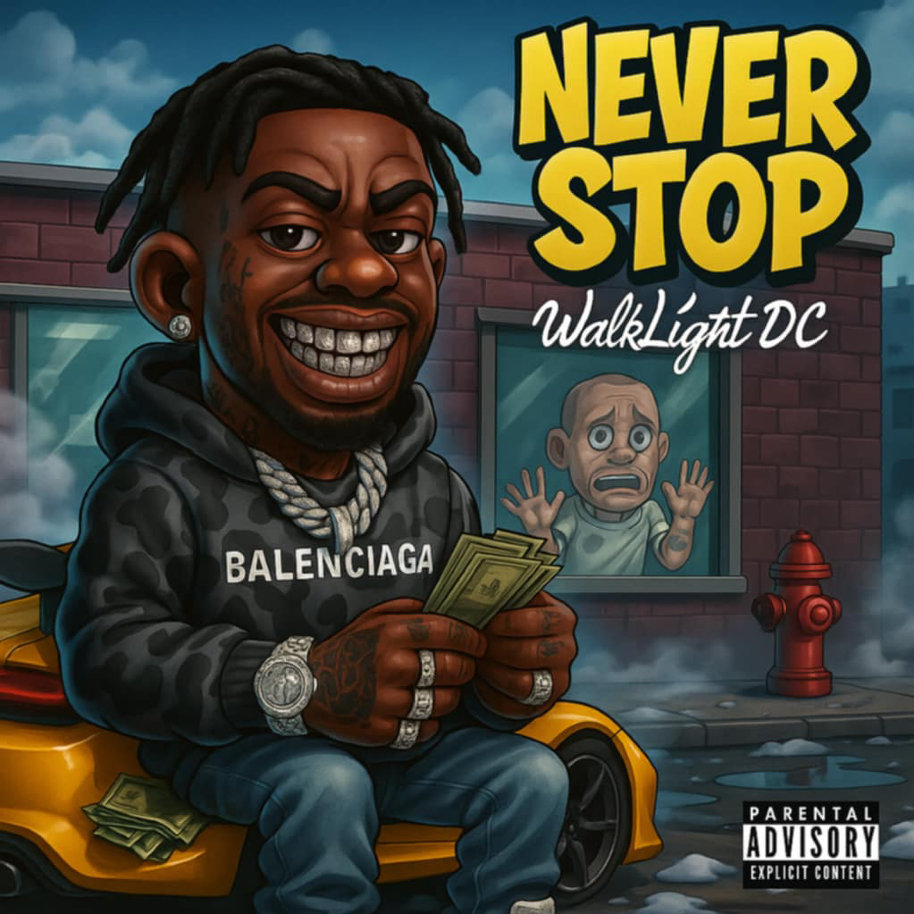 Never Stop artwork