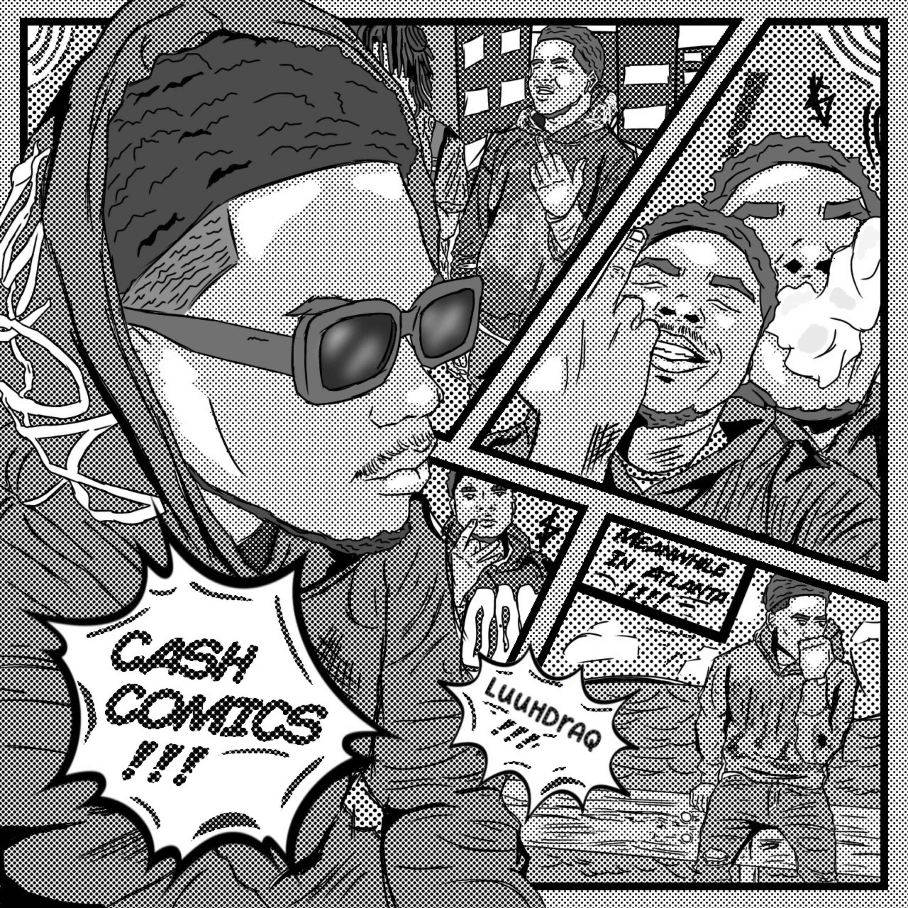 Cash Comics artwork