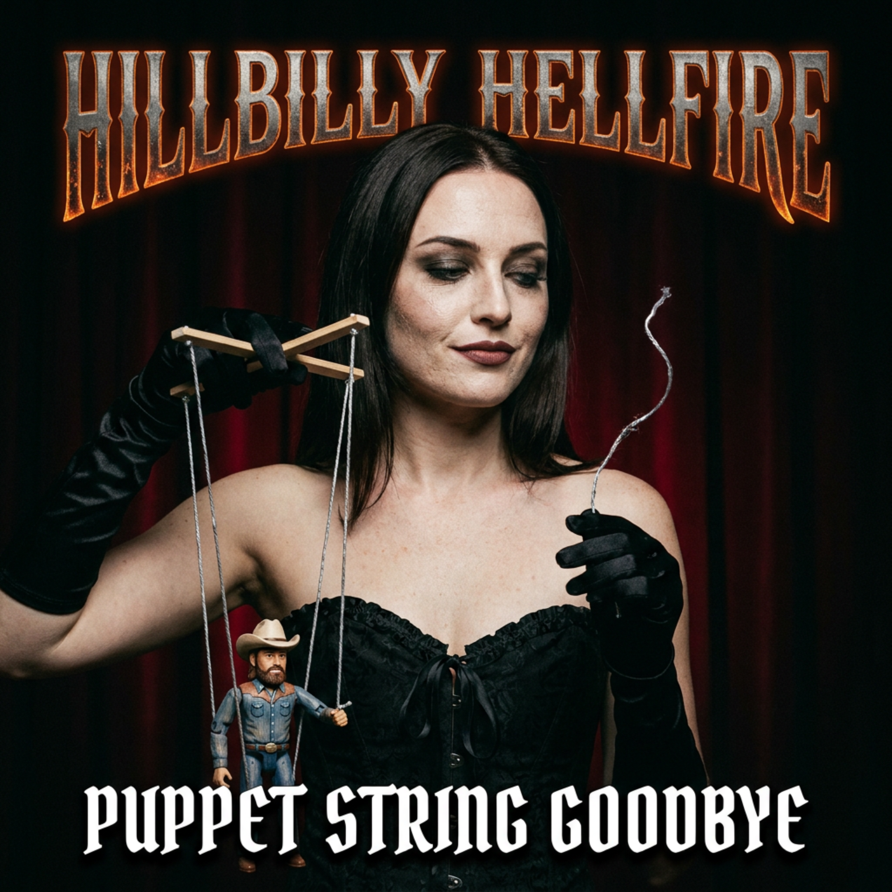 Puppet String Goodbye by Hillbilly Hellfire cover art