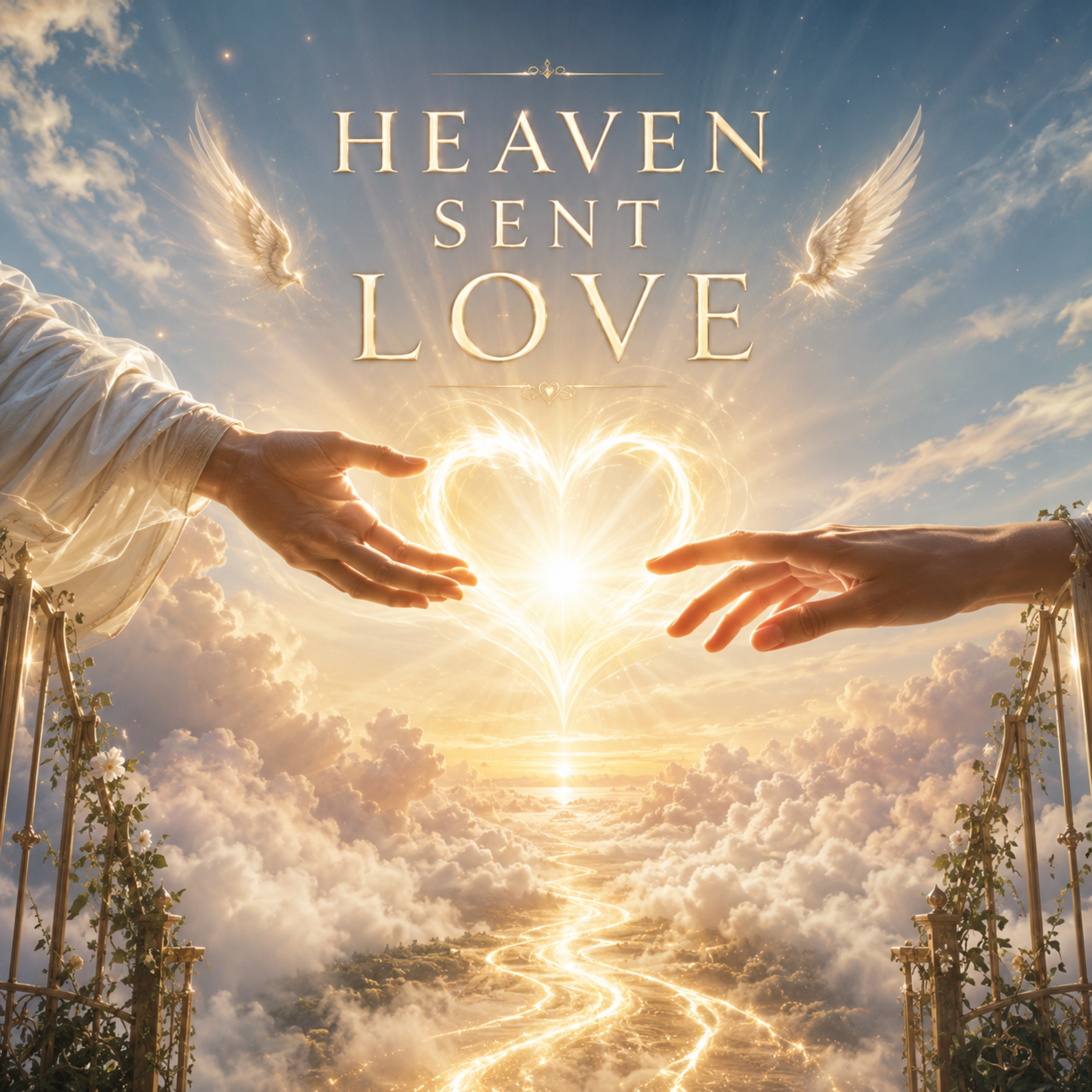 Heaven Sent Love by LaLuina cover art