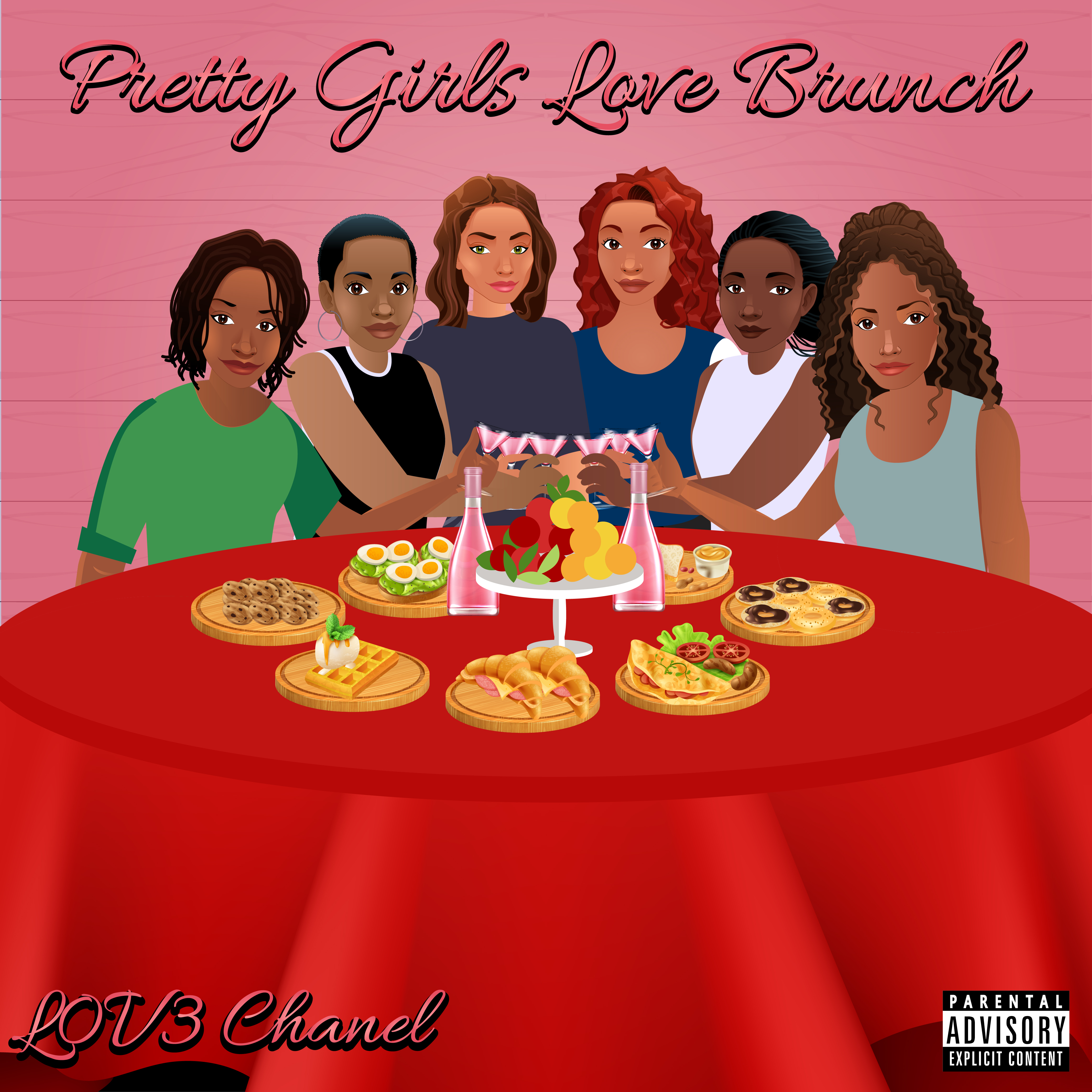 Pretty Girls Love Brunch artwork