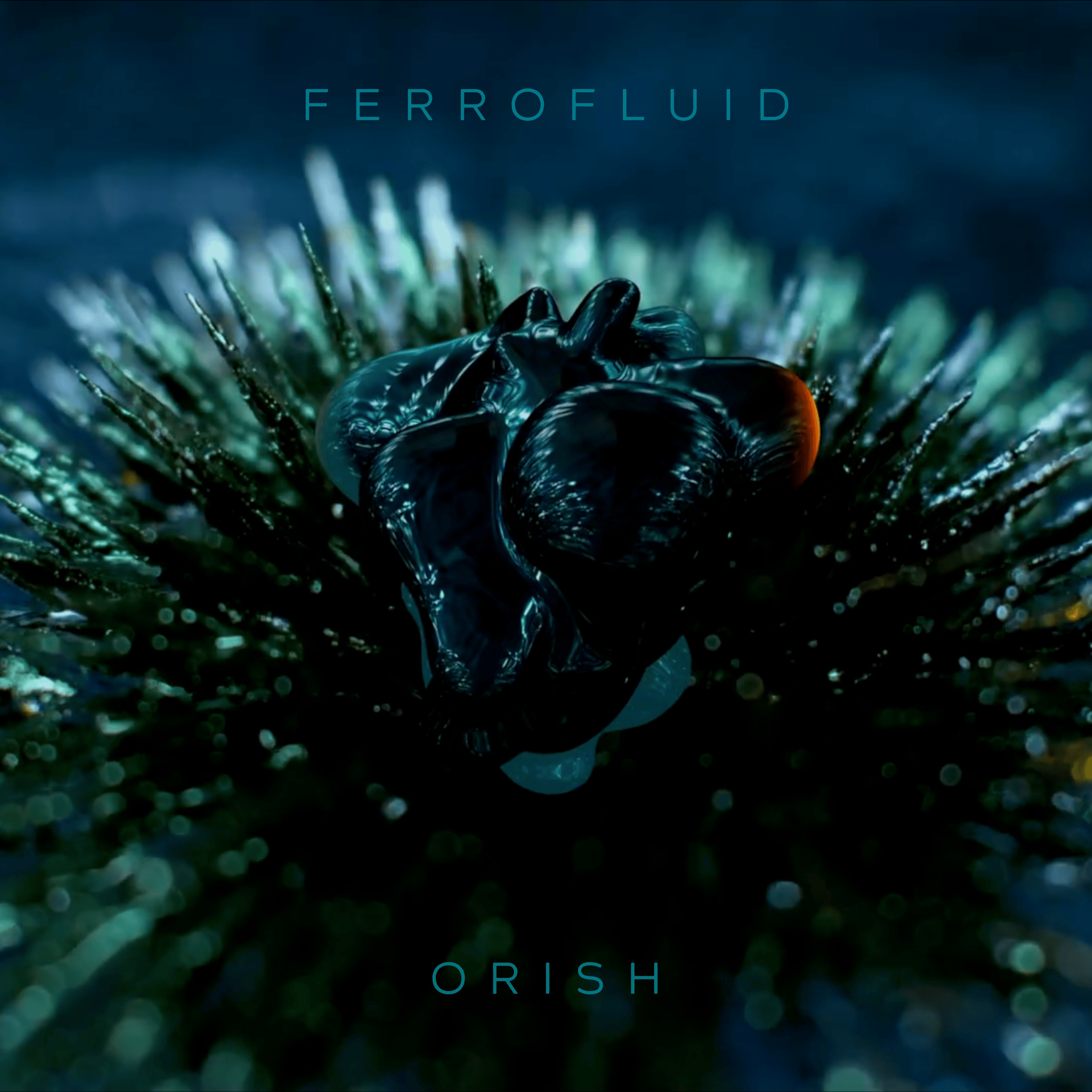 Ferrofluid artwork