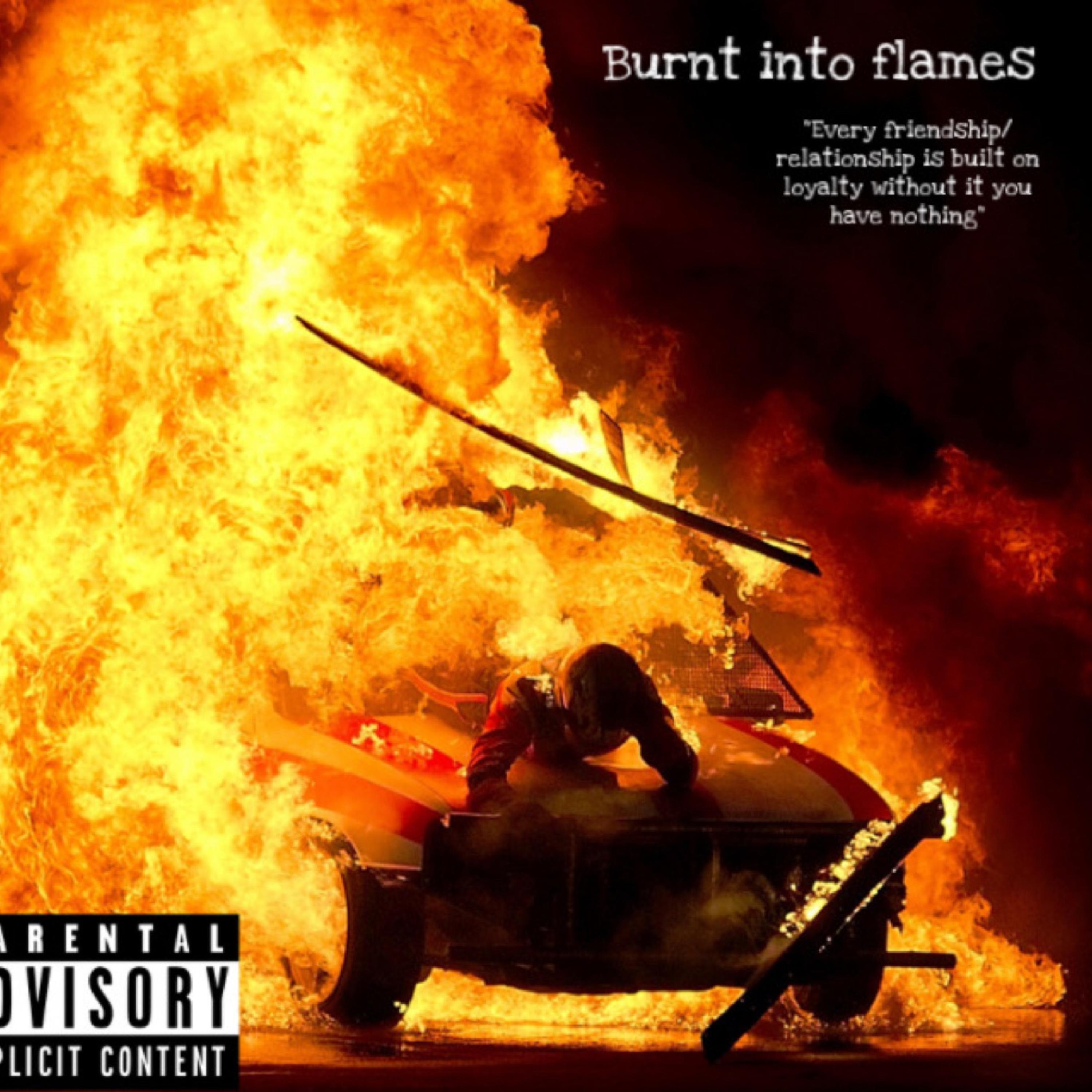 Burnt Into Flames artwork