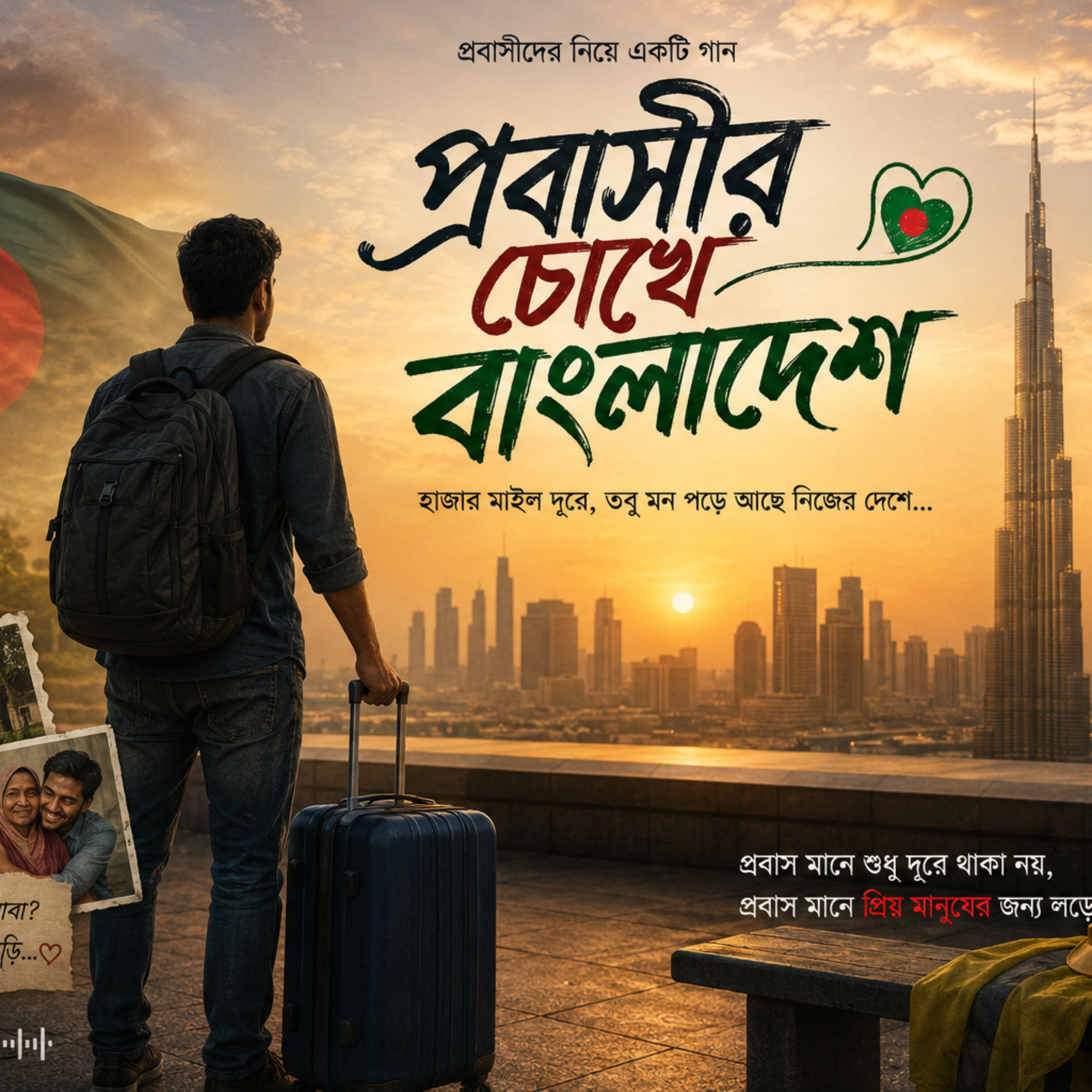 প্রবাসীর চোখে বাংলাদেশ by Tanjid Bhuiyan cover art