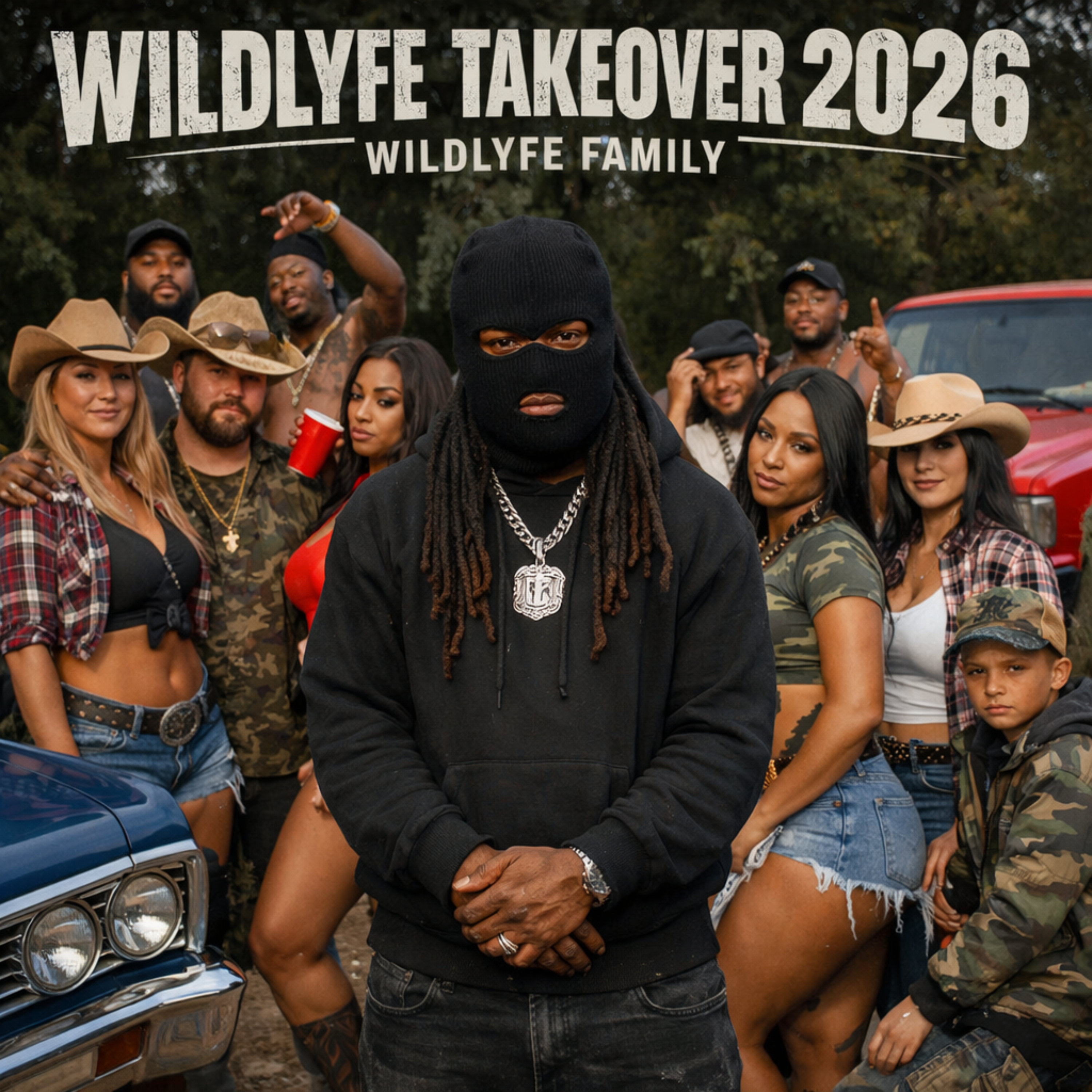 WILDLYFE FAMILY TAKEOVER 2026 artwork