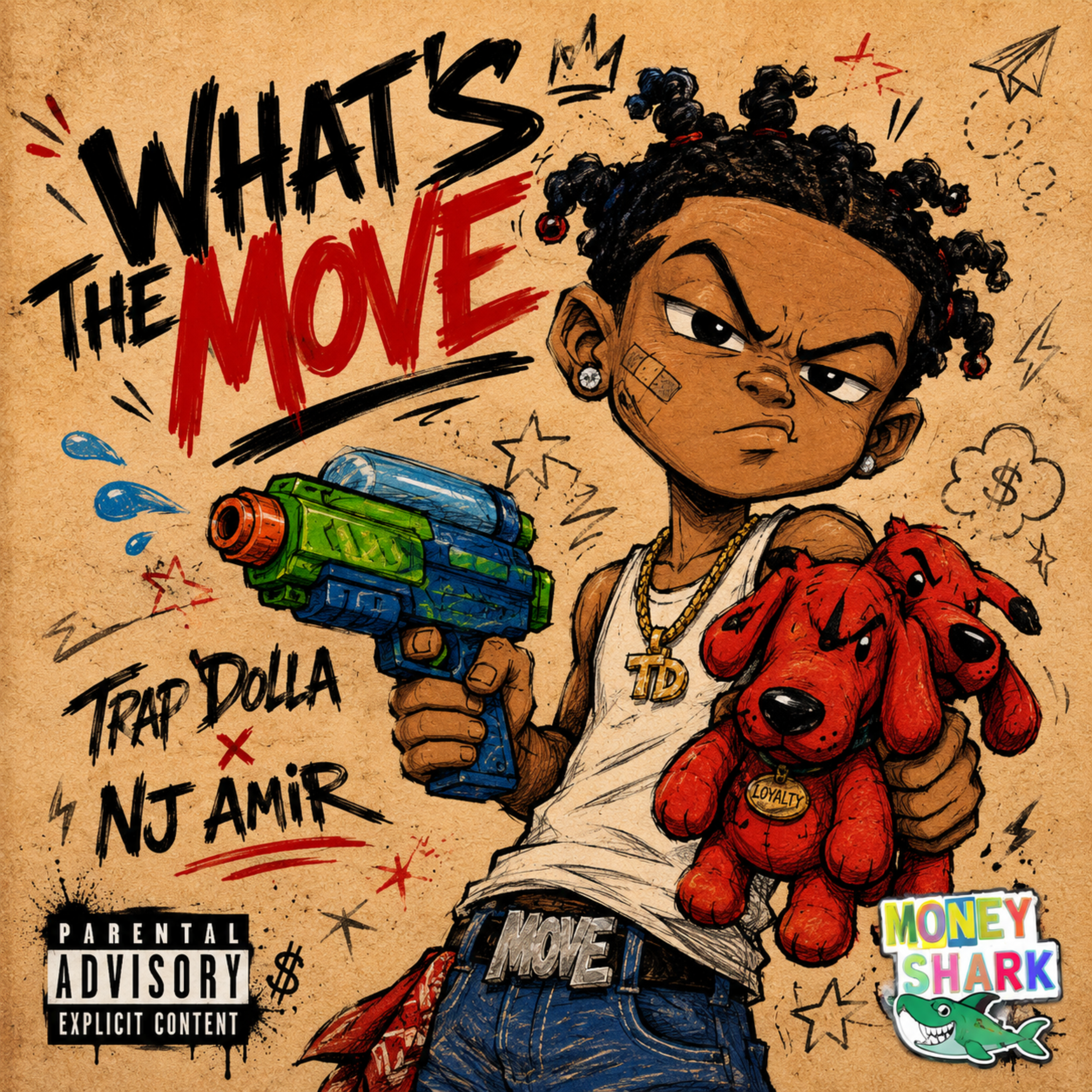 WHAT'S THE MOVE by Trap Dolla cover art