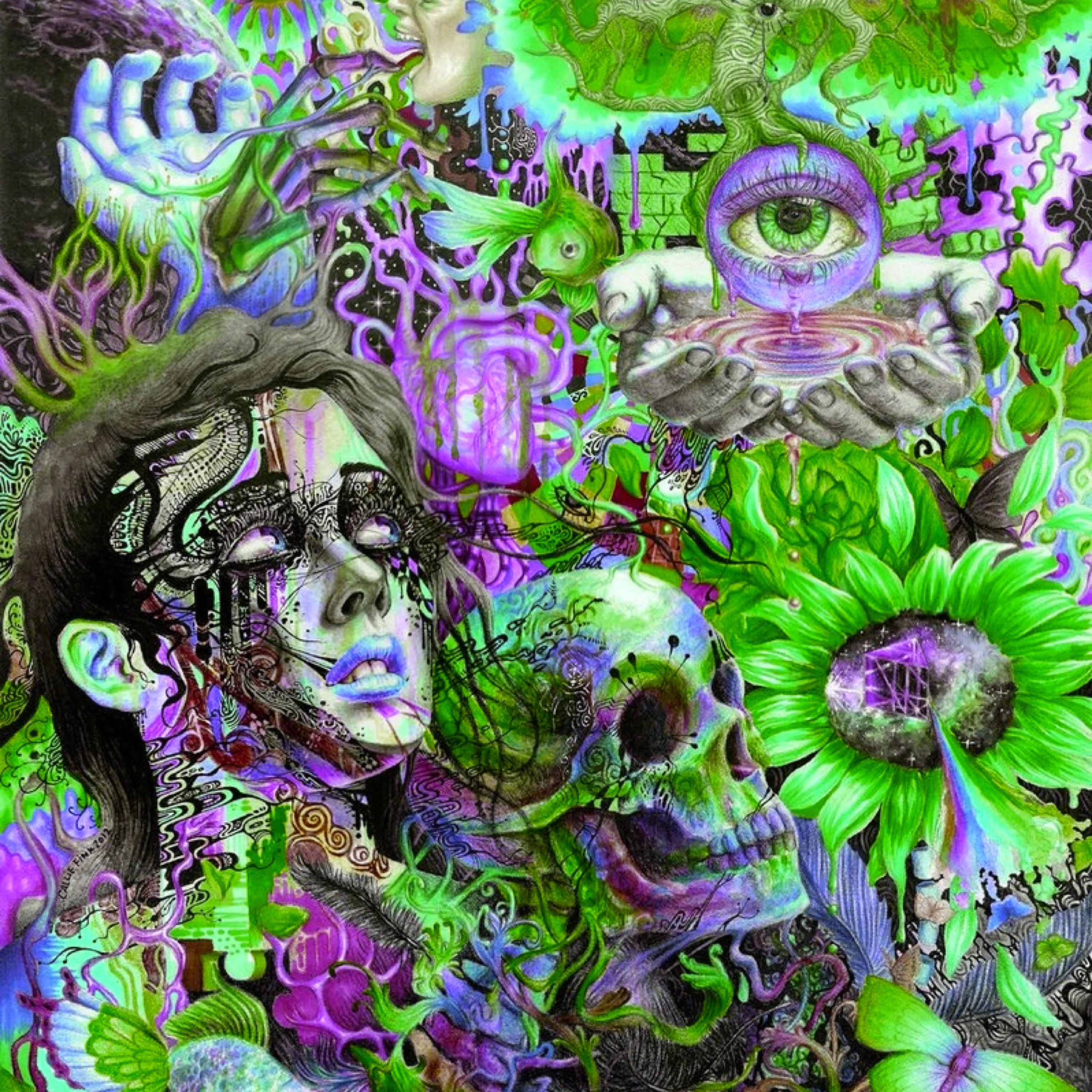 Trippy artwork