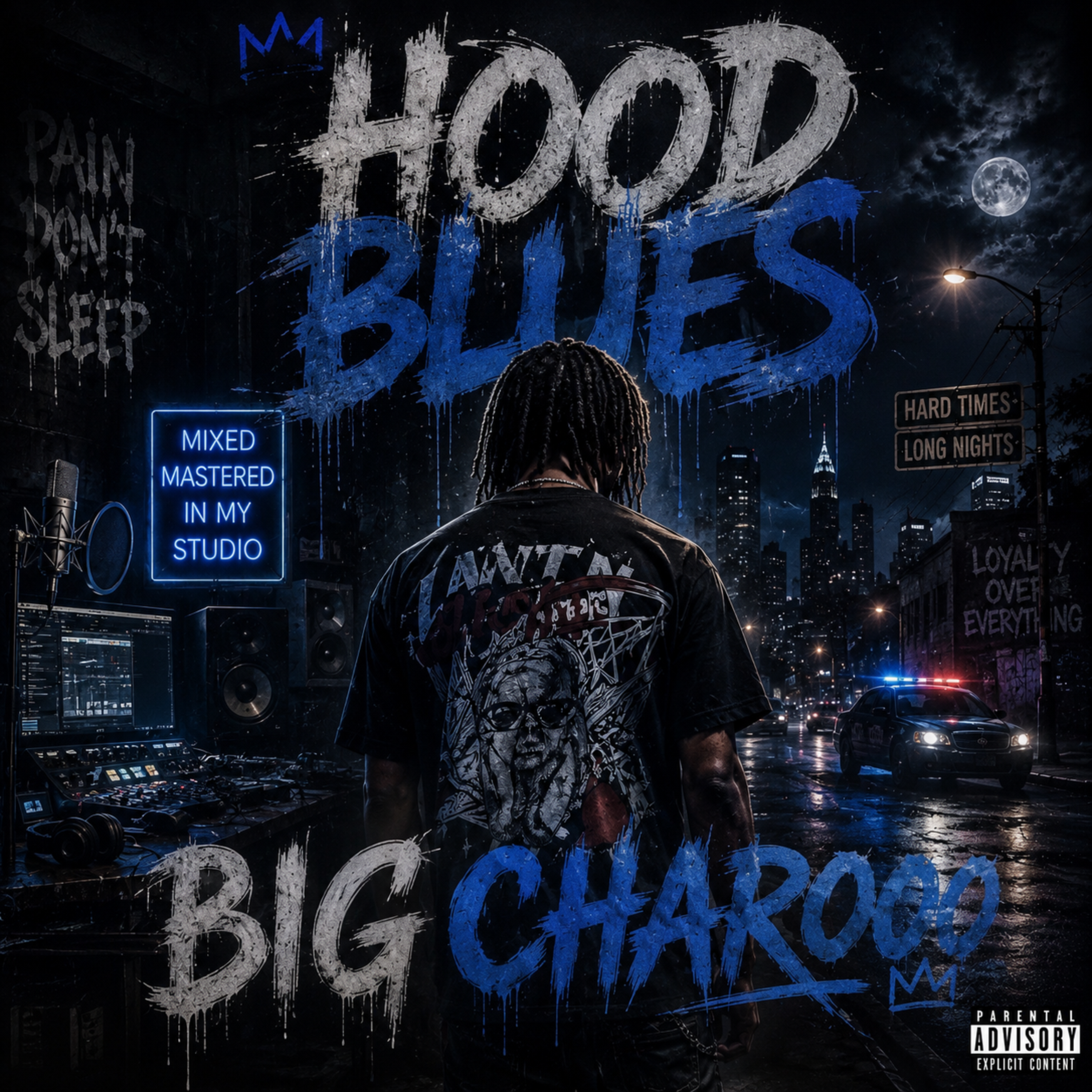 Hood Blues by BIG Charooo cover art