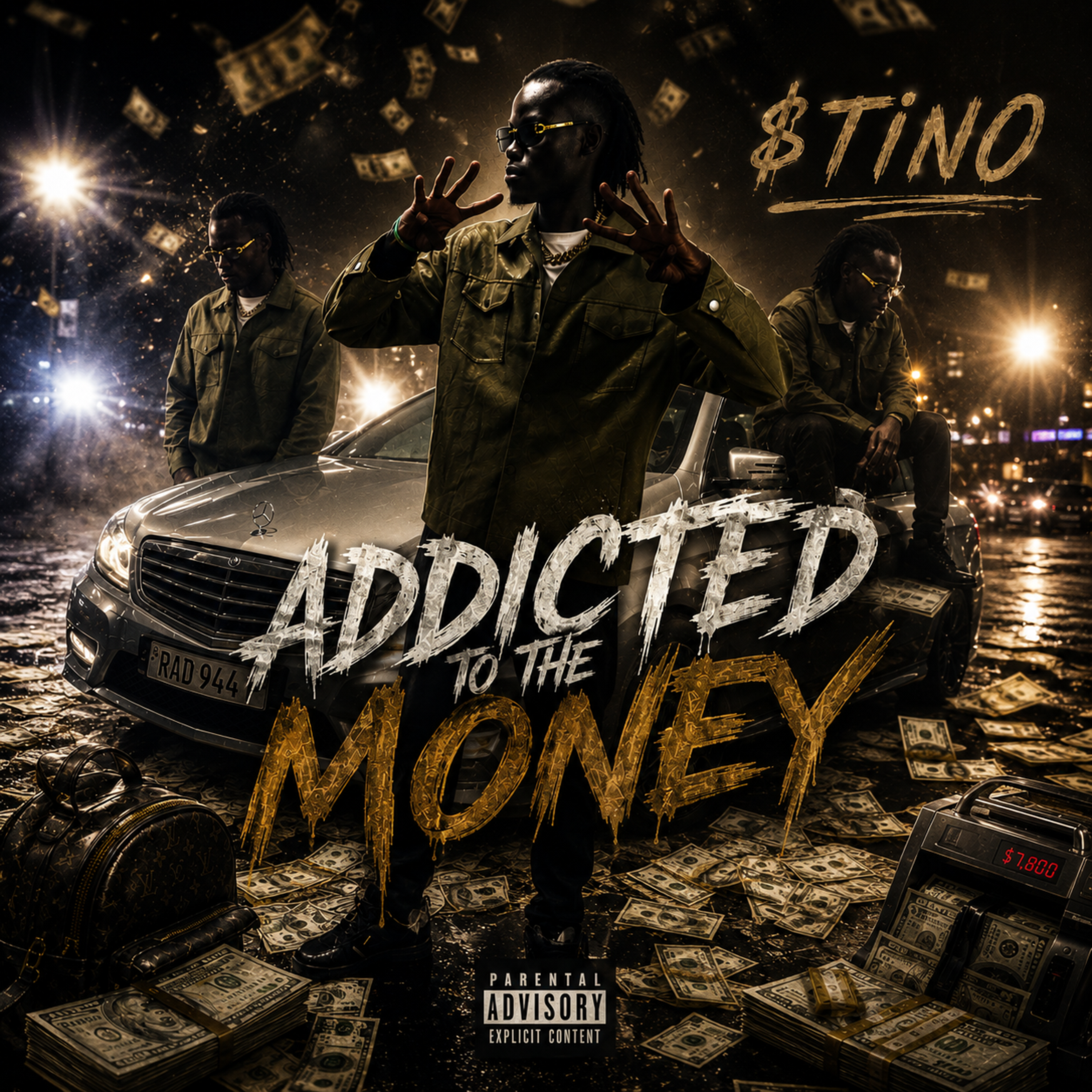 Addicted To Da Money by $TiN0 cover art