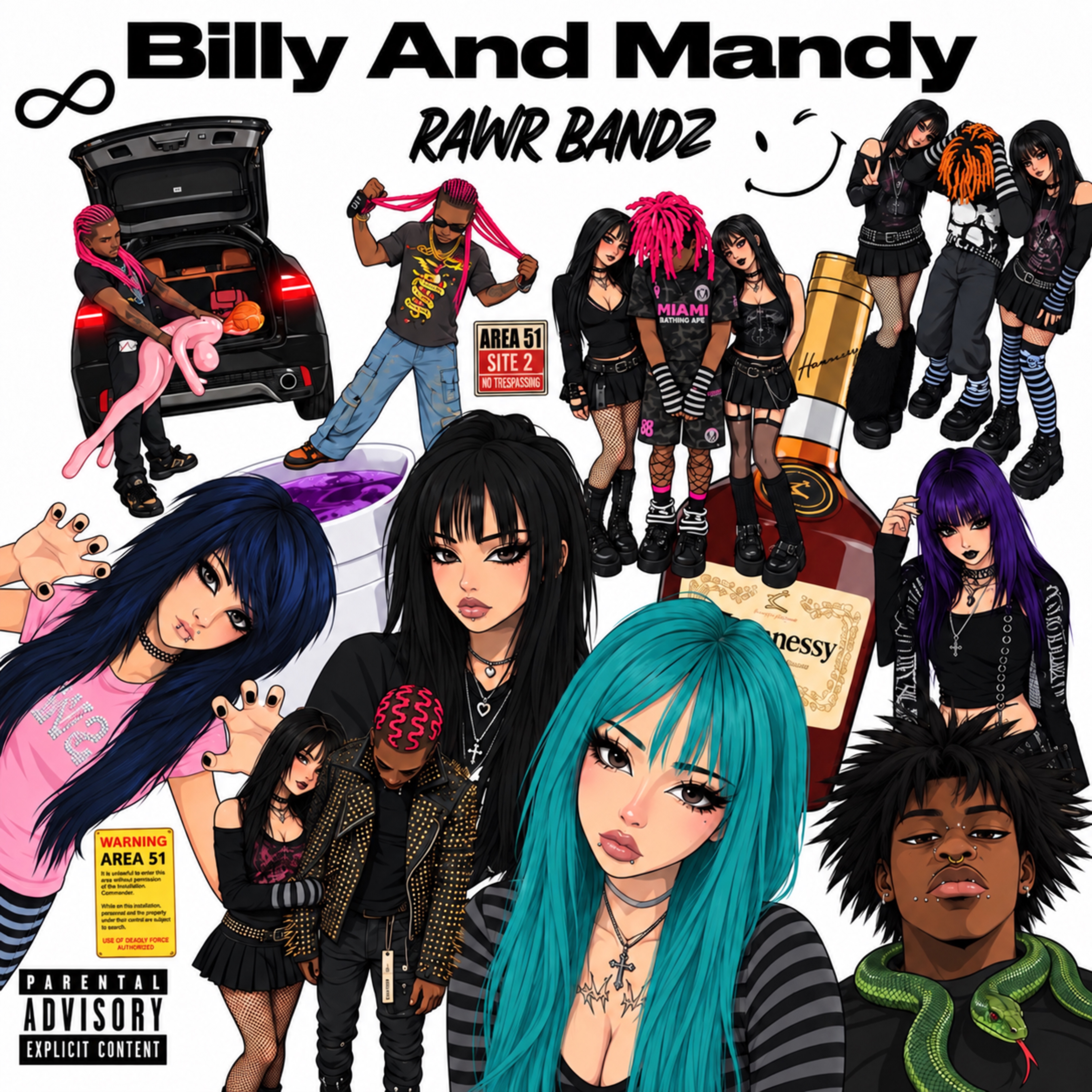 Billy And Mandy by Rawr Bandz cover art