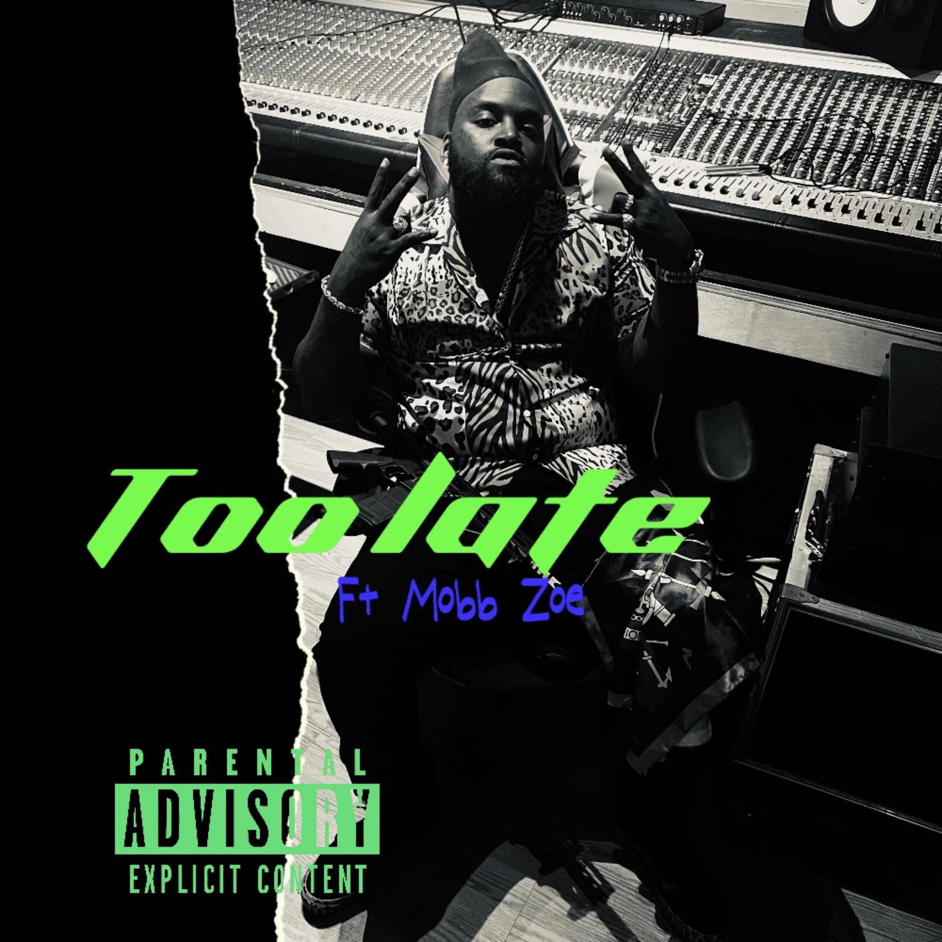 Too Late by kenny prezto cover art