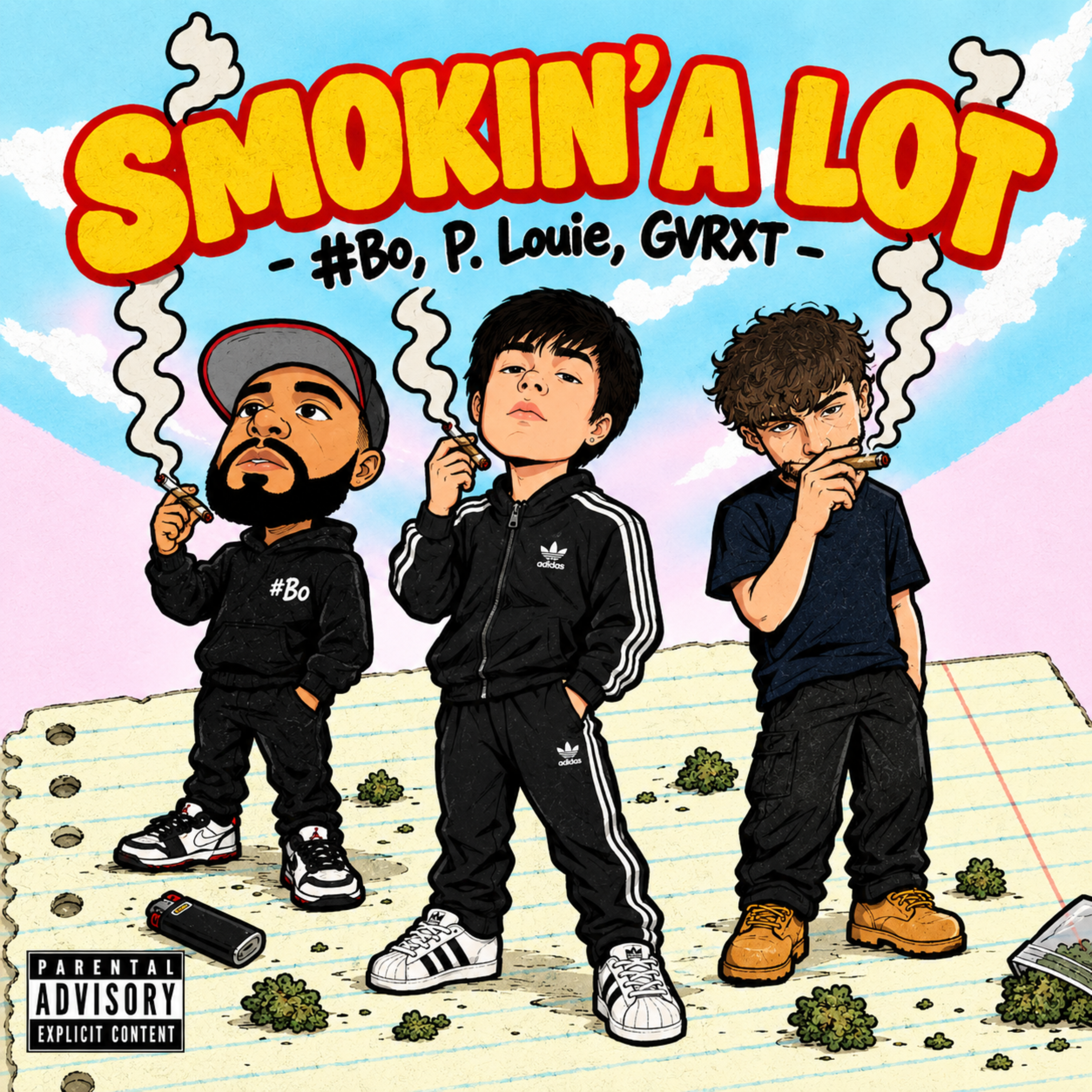 Smokin' A Lot by P. Louie