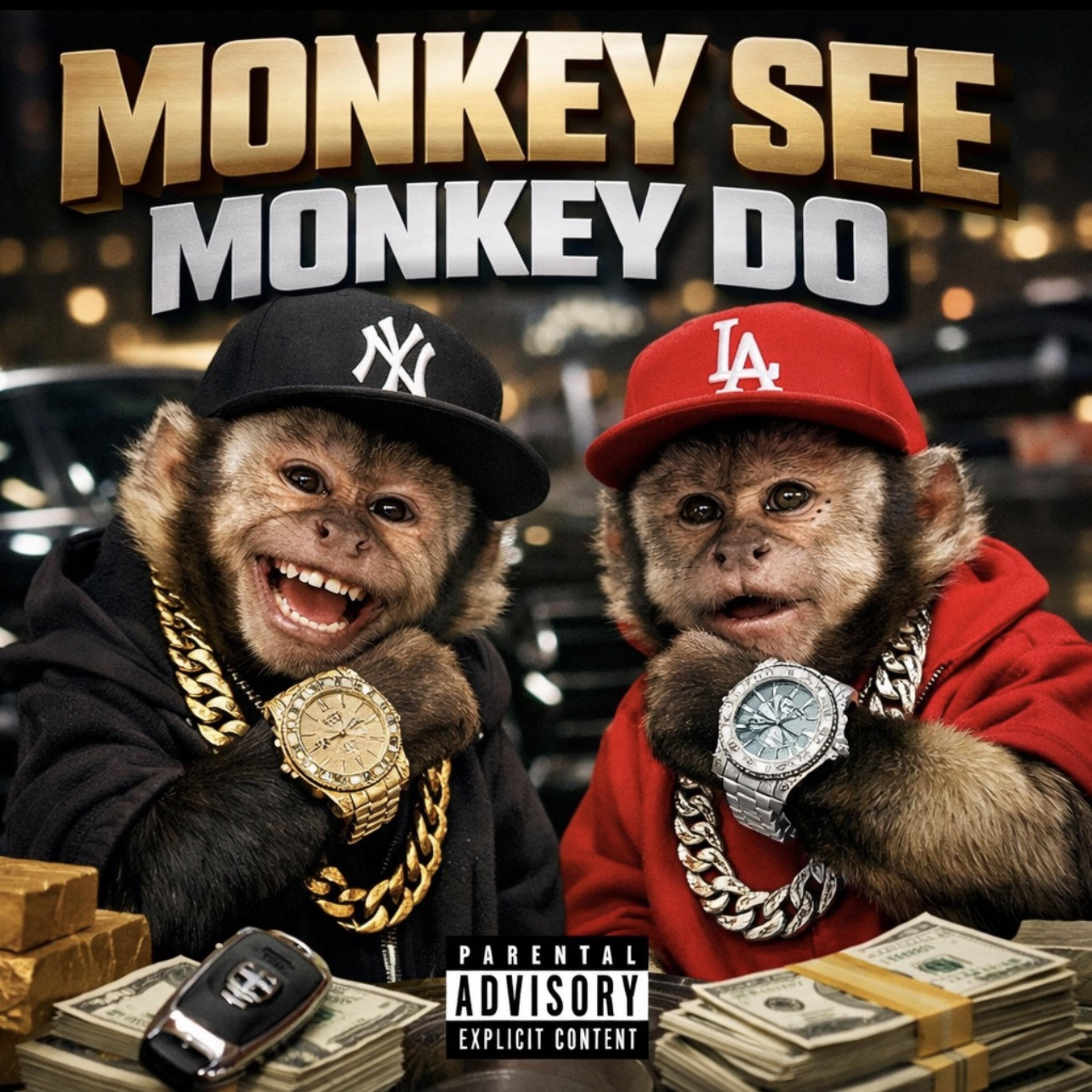 Monkey See Monkey Do artwork