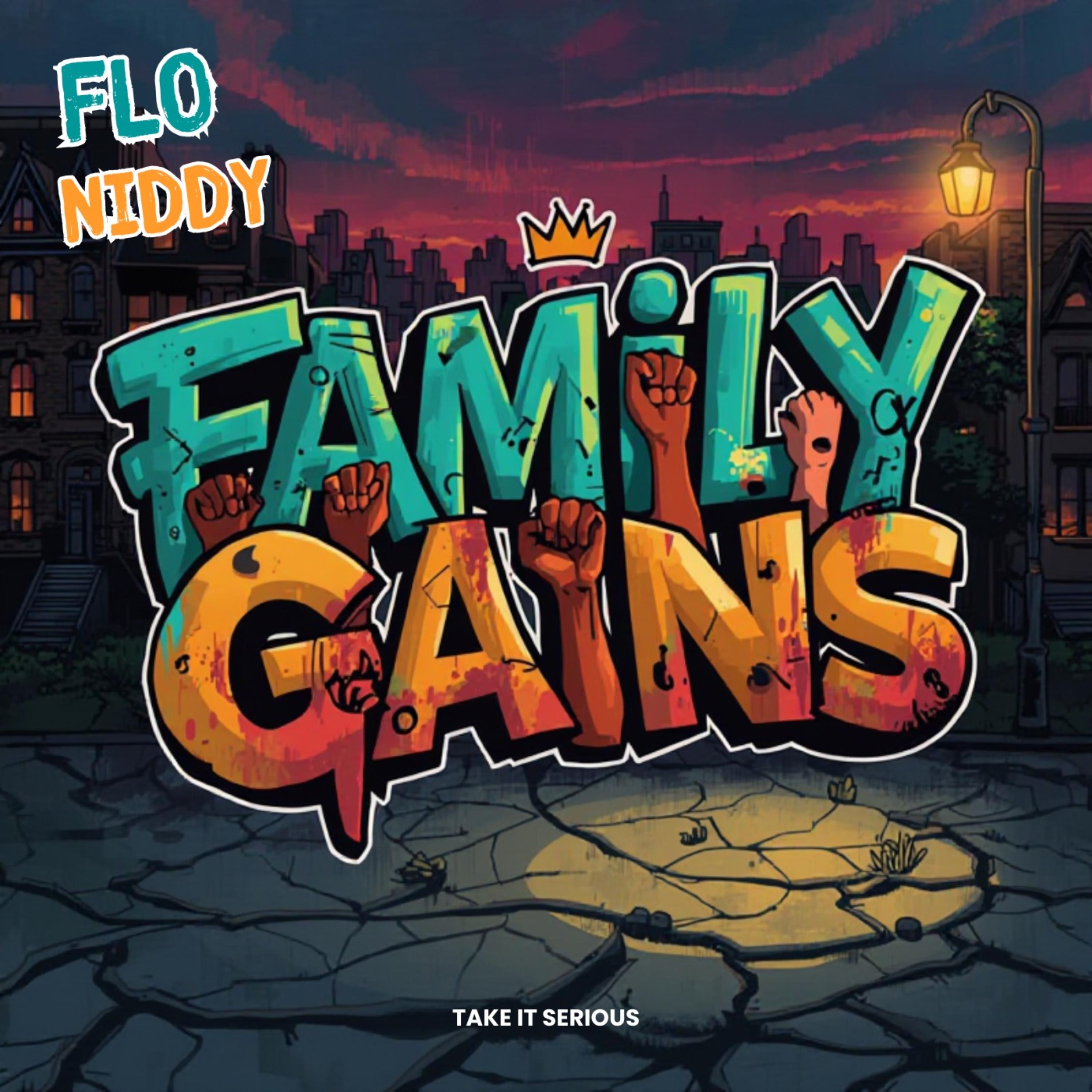 Family Gains by FLO NIDDY cover art