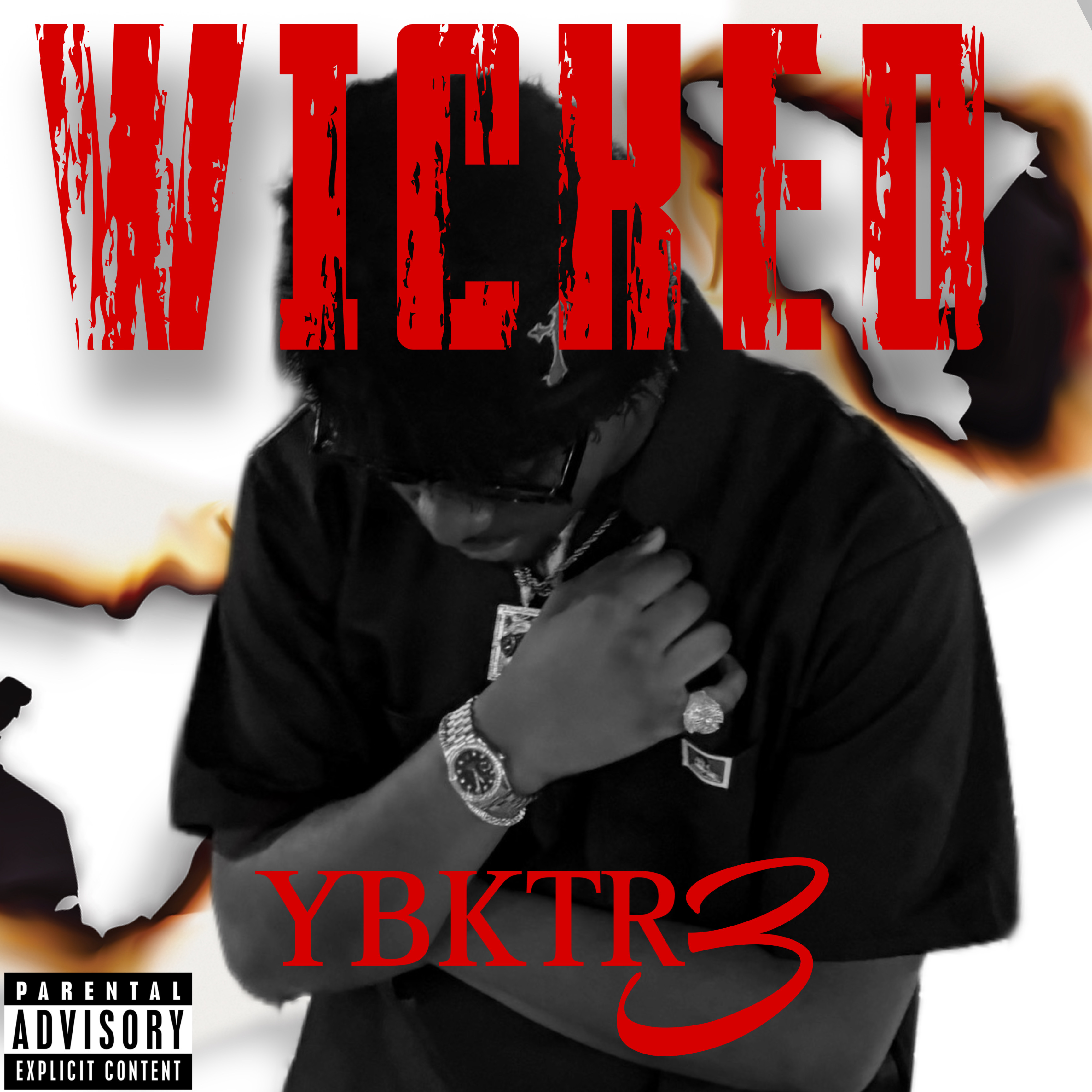 WICKED by YBKTR3 cover art