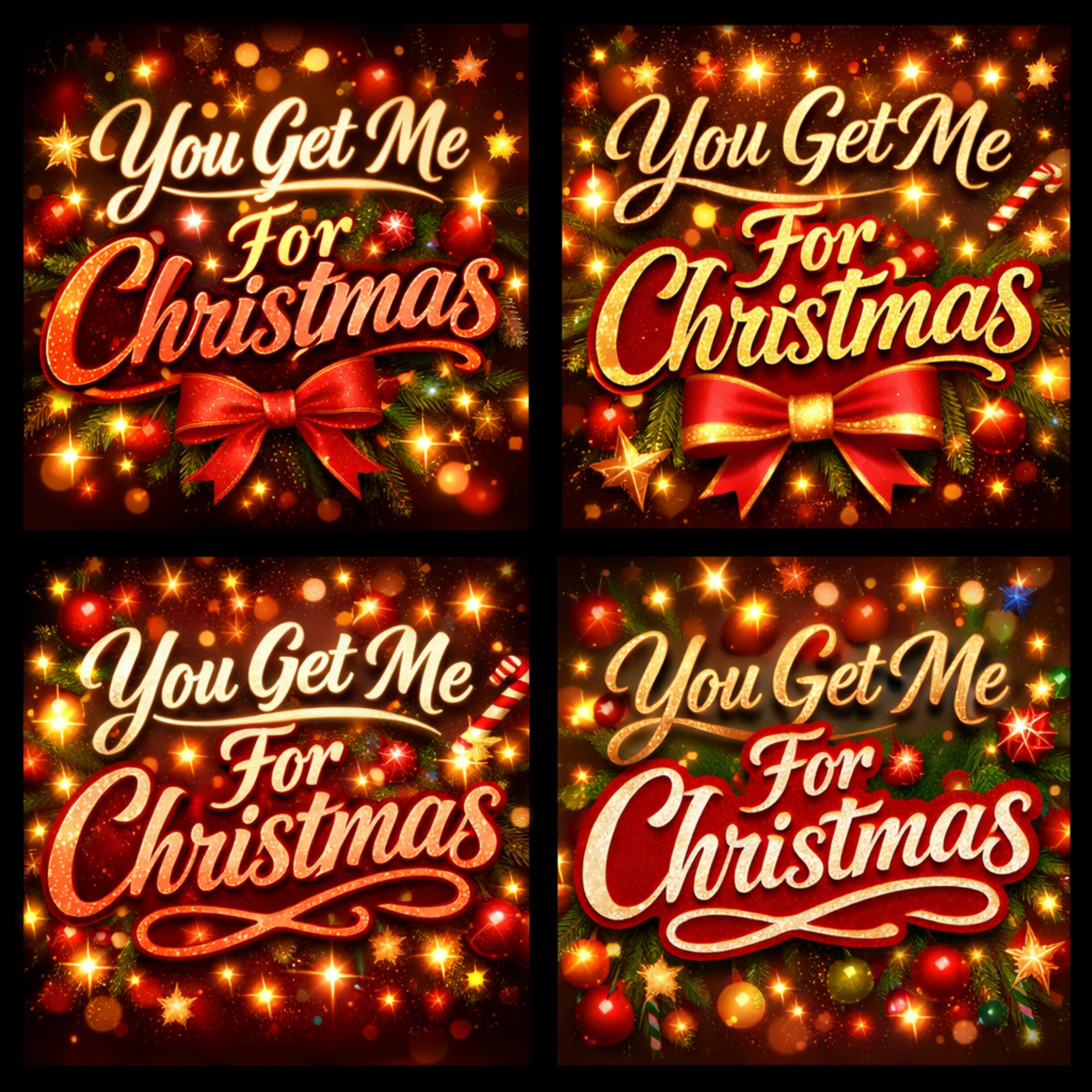 You Get Me For Christmas artwork