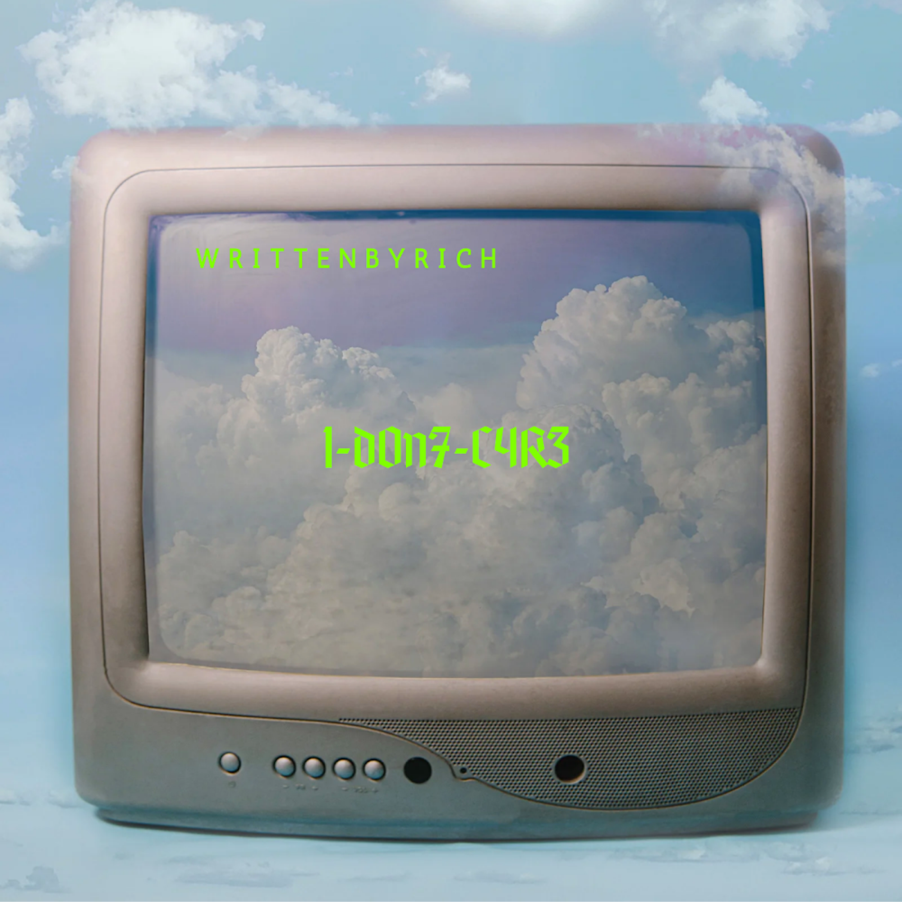 1-D0N7-C4R3 artwork