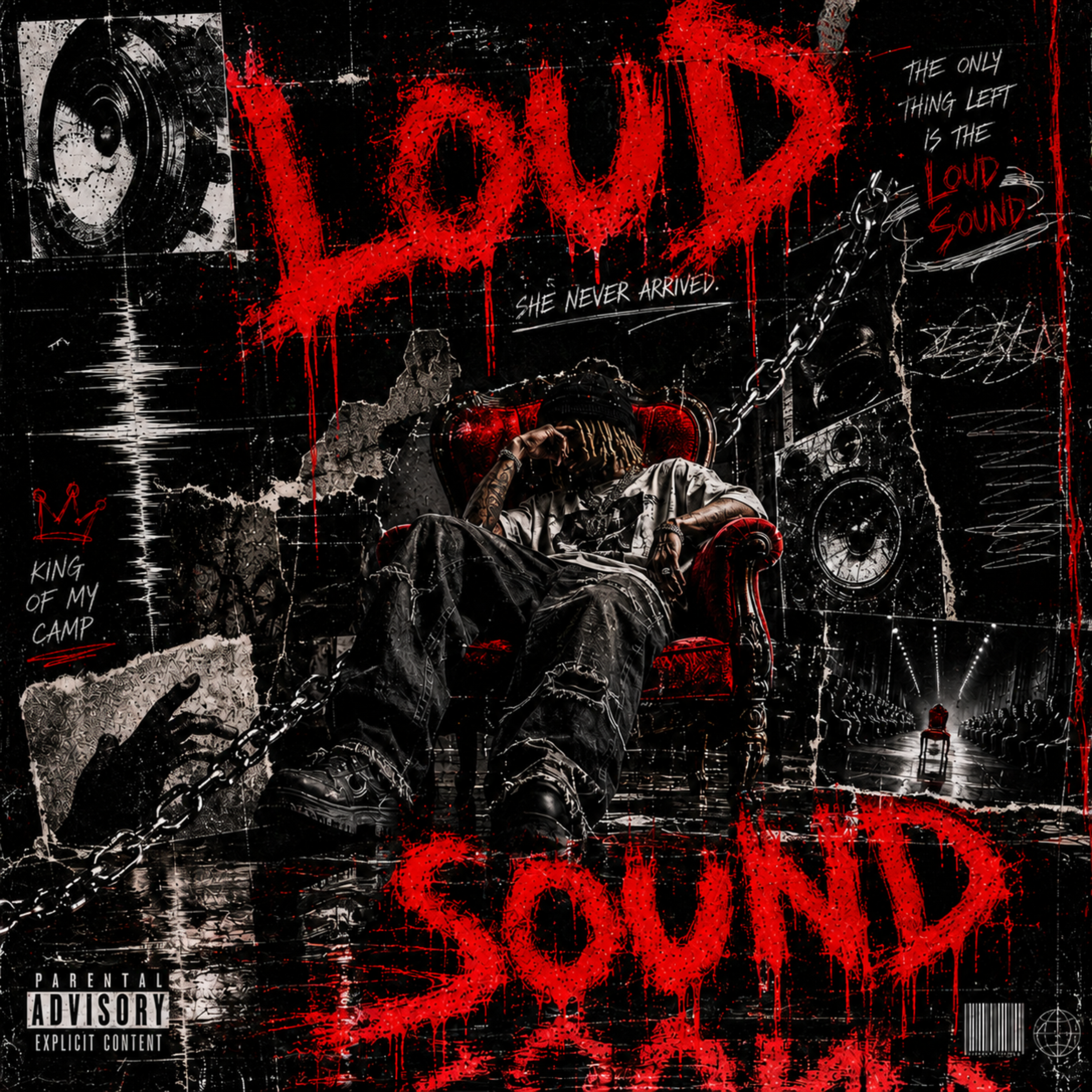 LOUD SOUND by kha0z l0aded cover art