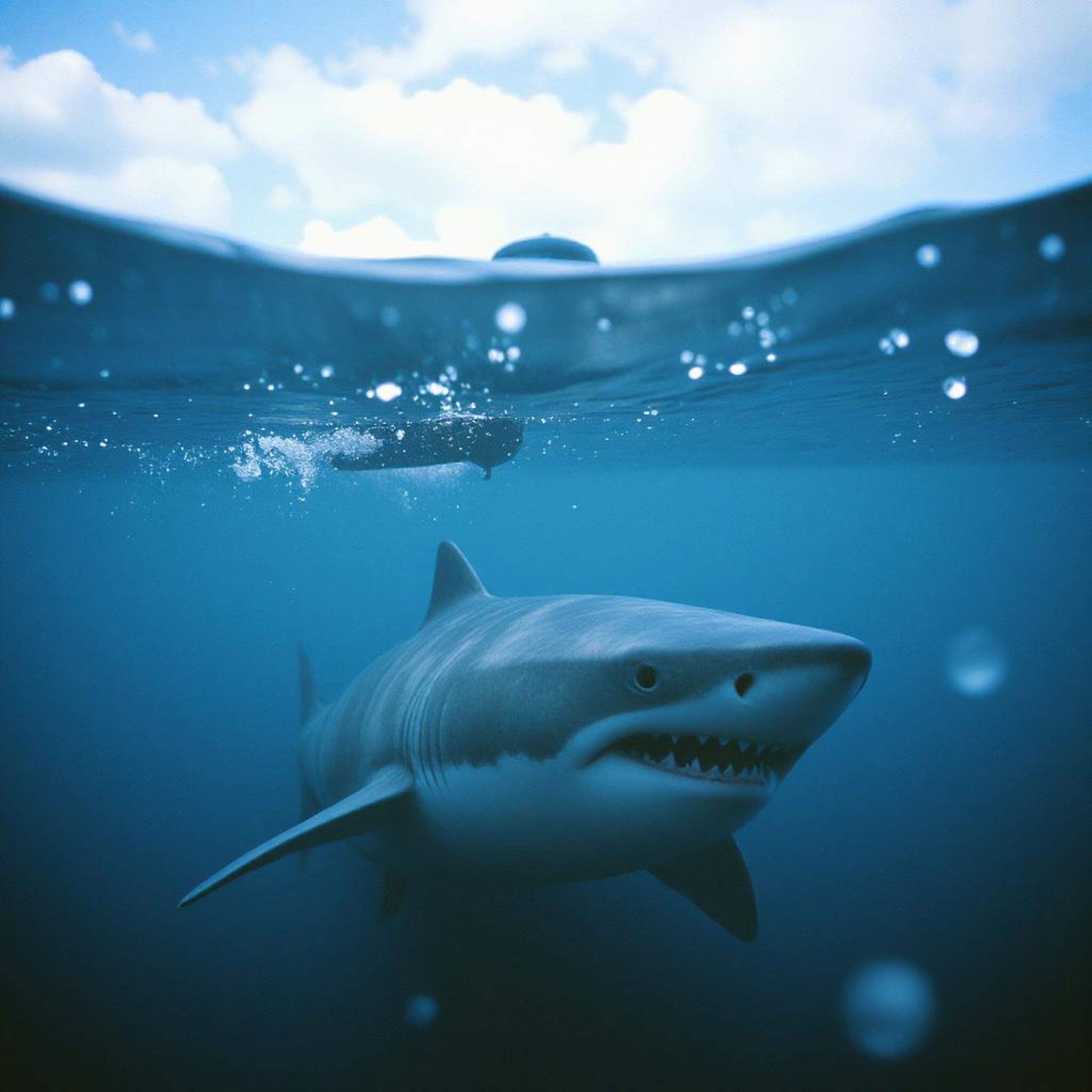 LoFi Shark Week artwork