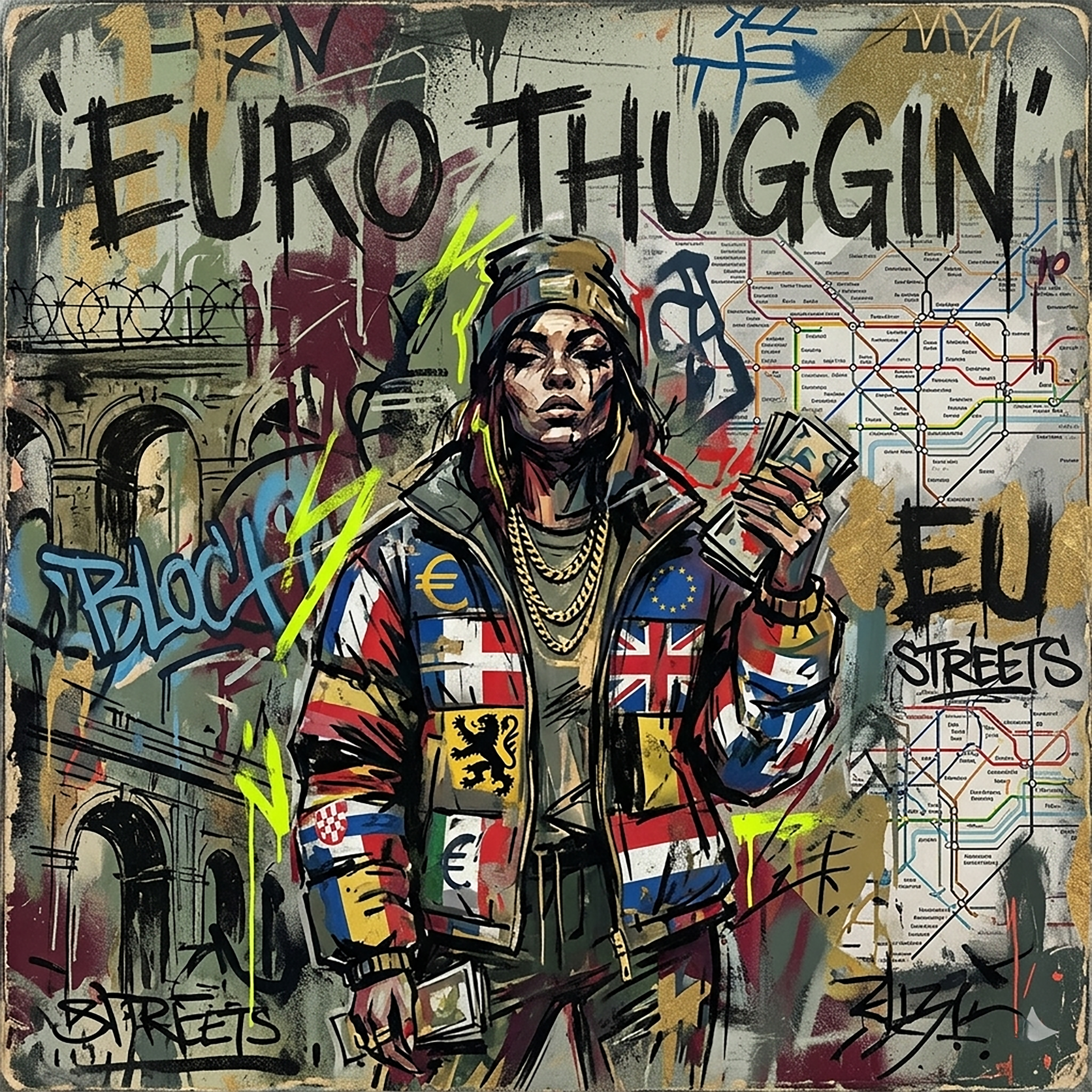 EURO THUGGIN artwork