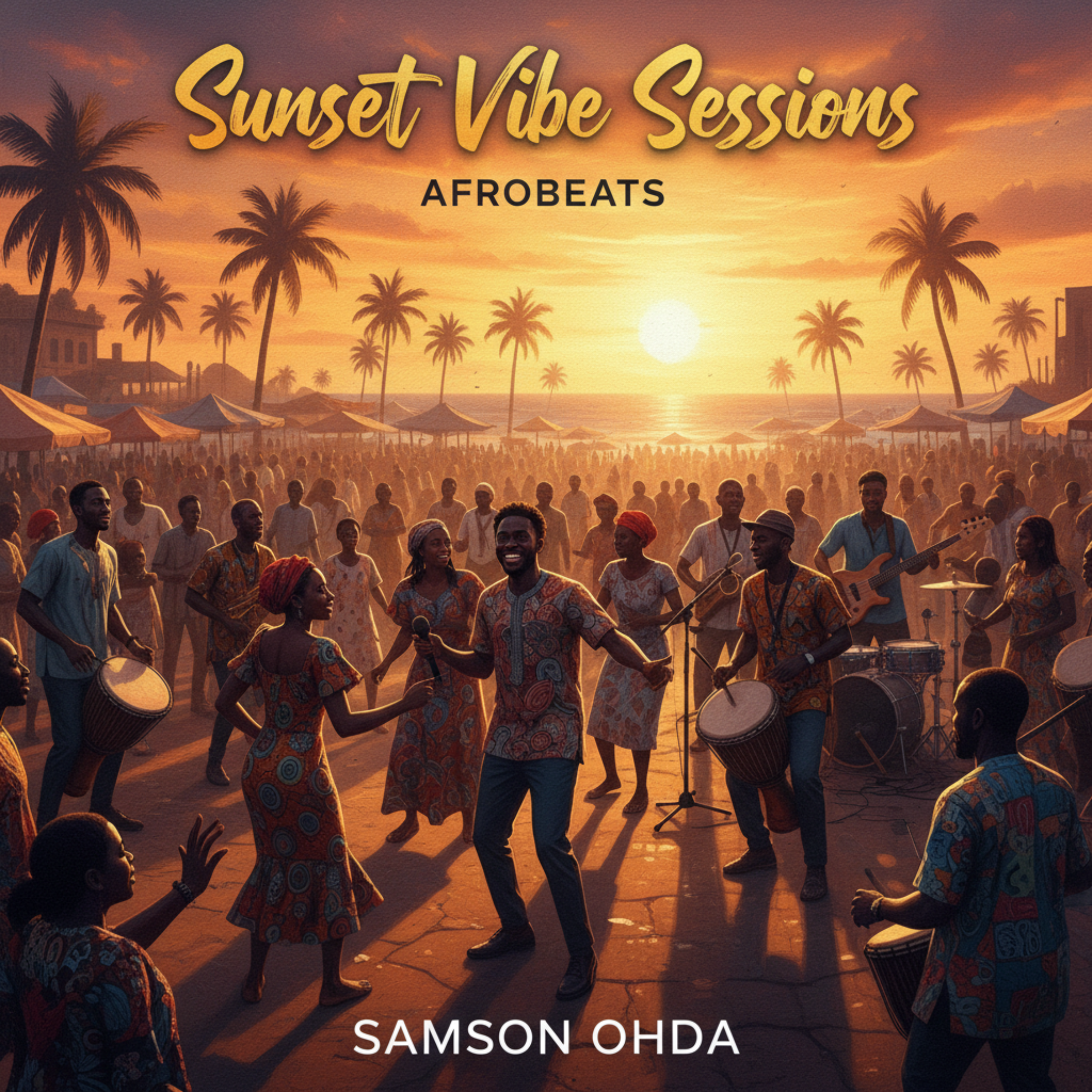 Sunset Vibe Sessions by Samson Ohda  cover art