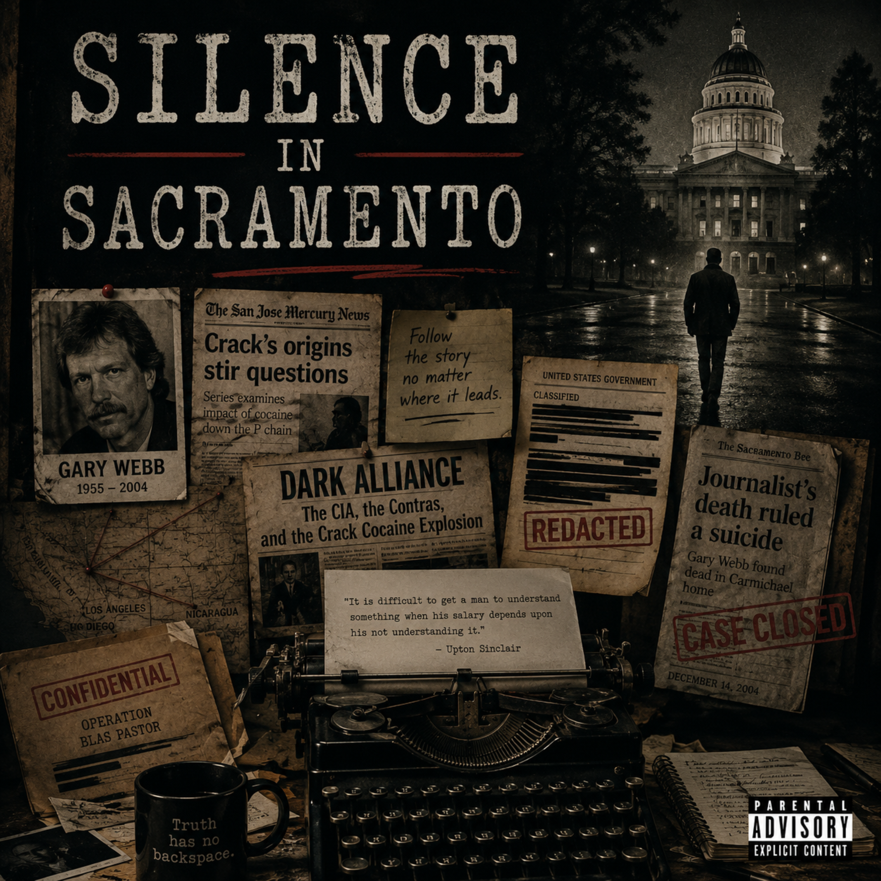 Silence In Sacramento by ironlungs 95 cover art