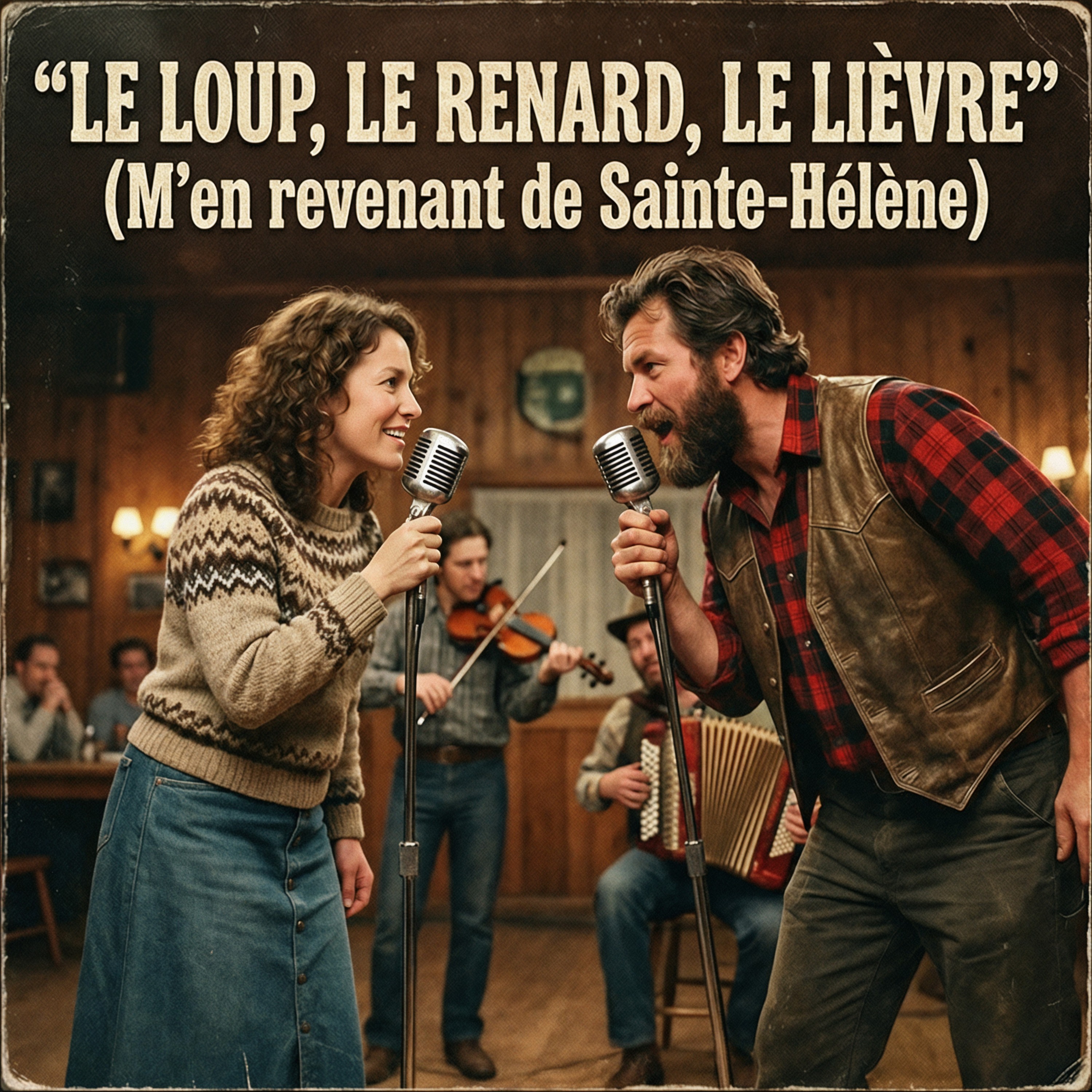 Le loup, le renard, le lièvre (M'en revenant de Saint-Hélène) by Sunovia Noir cover art