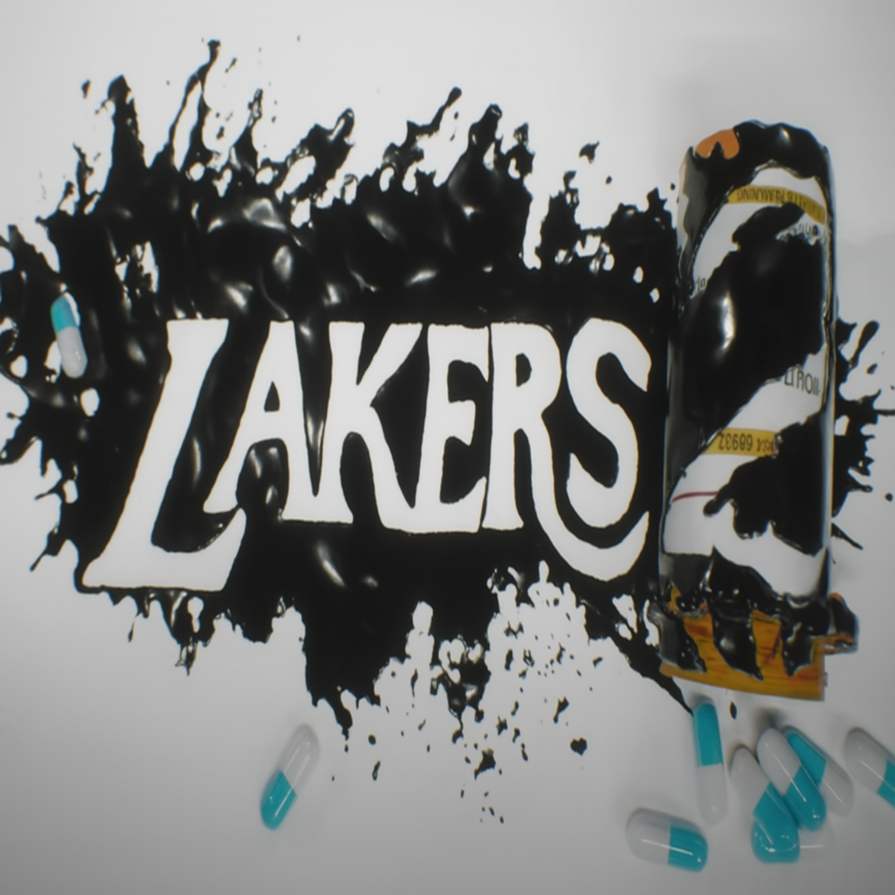 lakers artwork