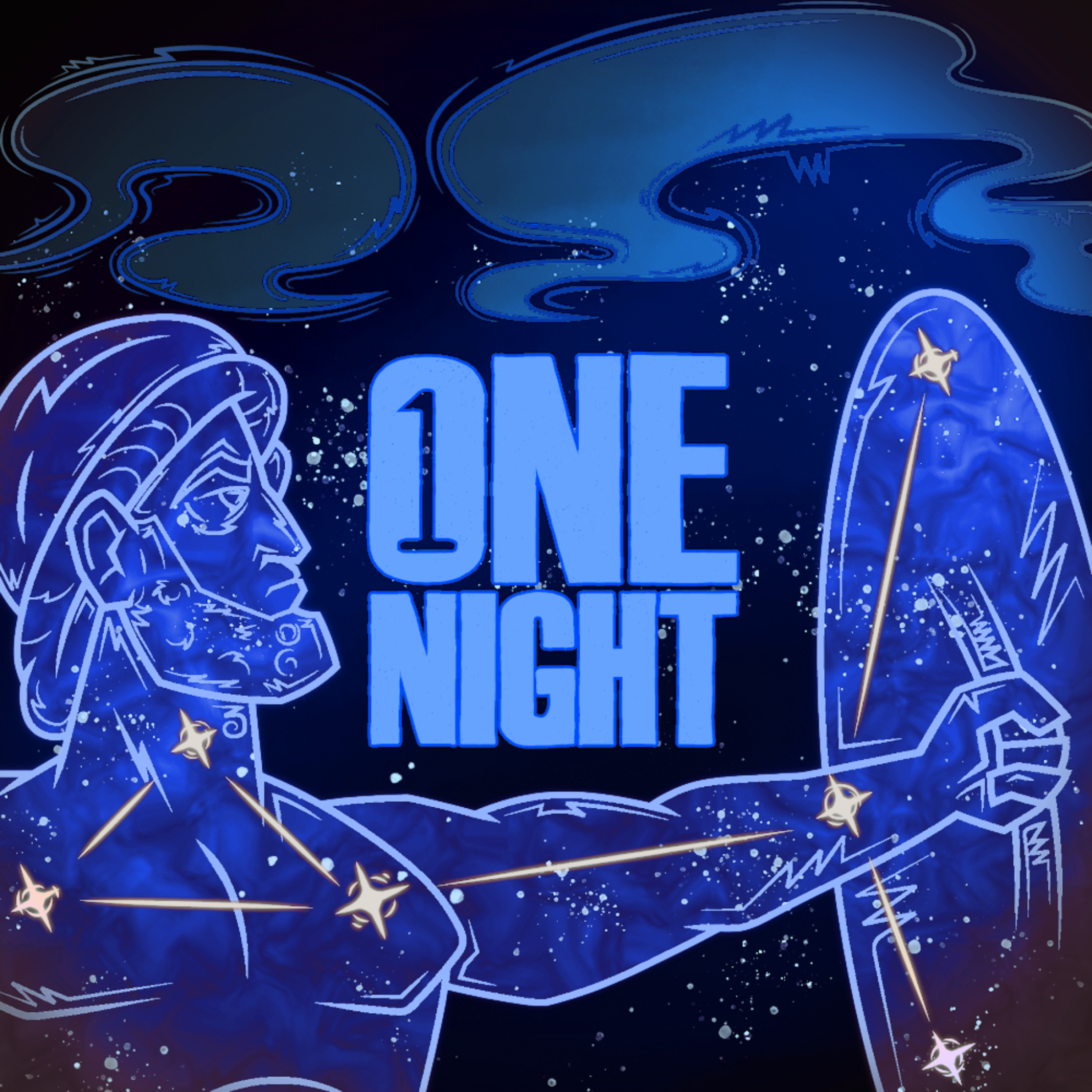 ONE NIGHT [slowed down] artwork
