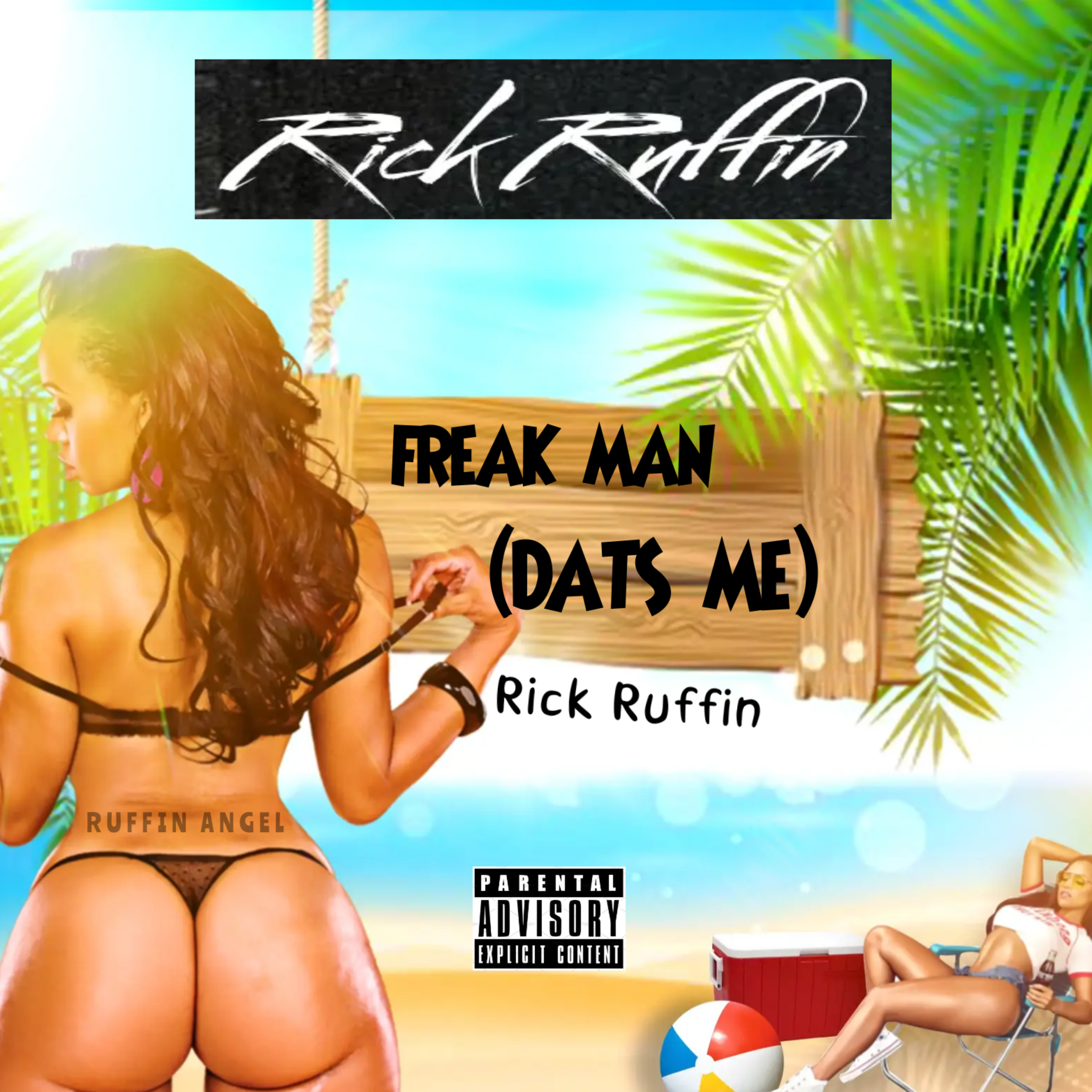 FREAK MAN (DATS ME) by Rick Ruffin cover art