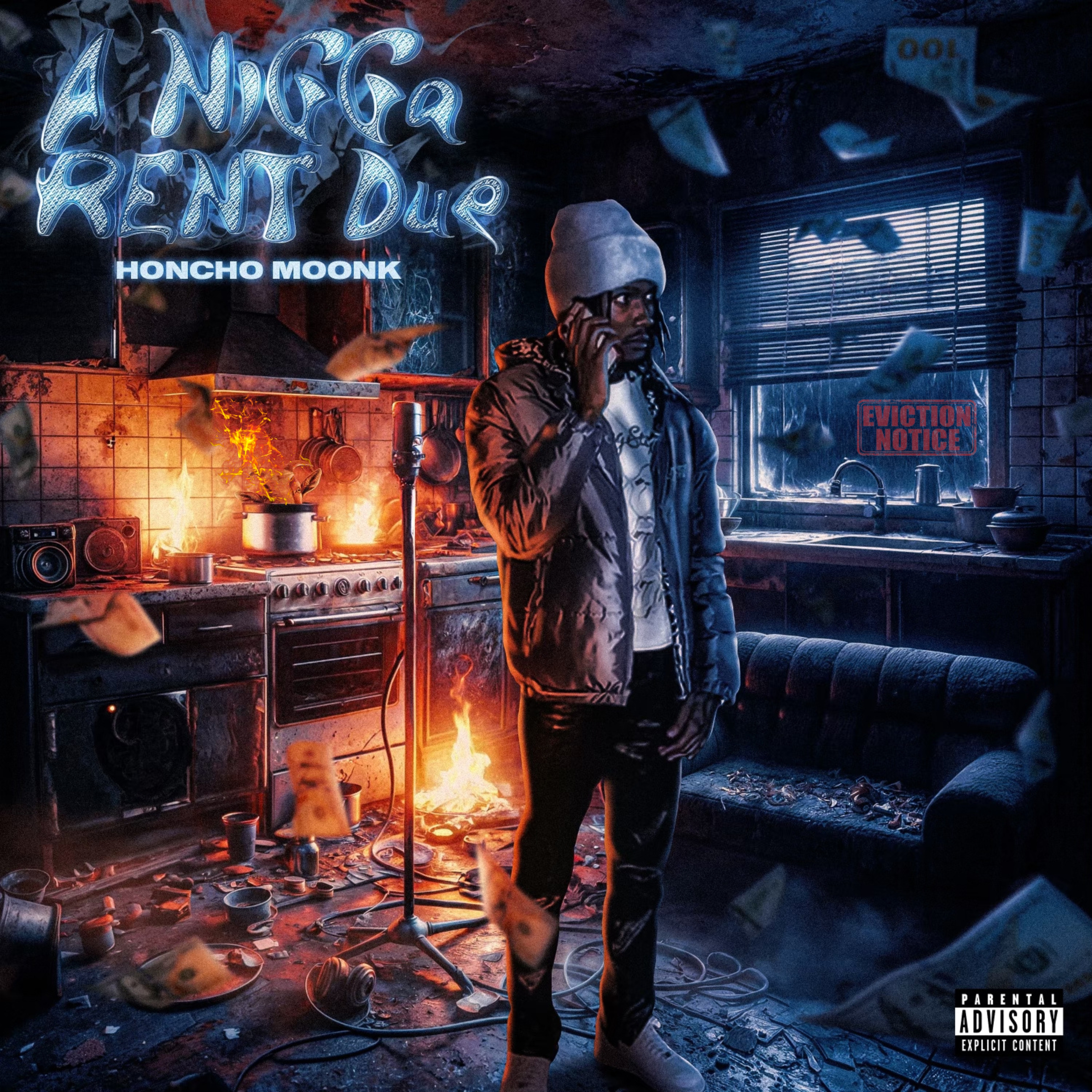 A NIGGA RENT DUE artwork
