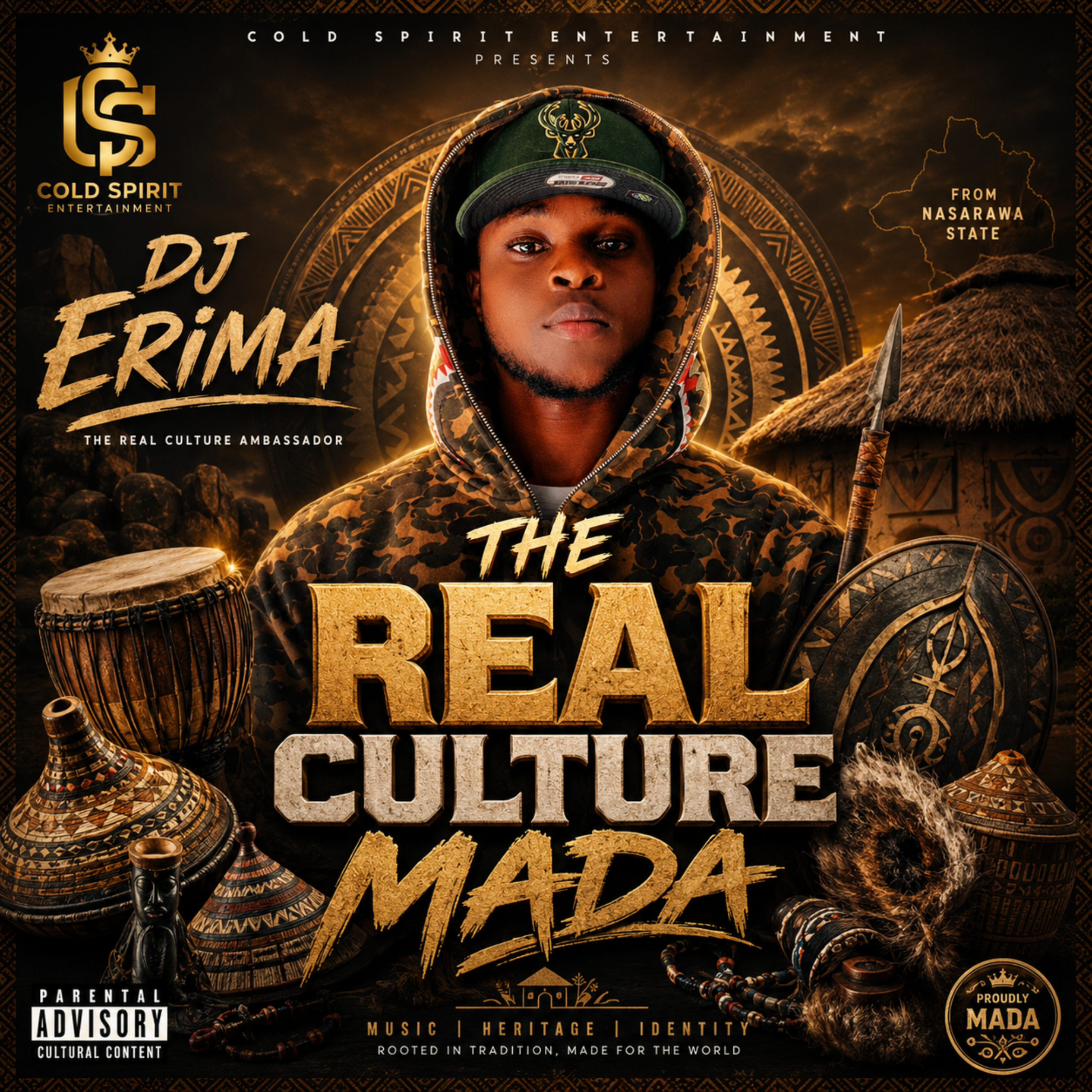 The Real culture mada by Dj Erima cover art