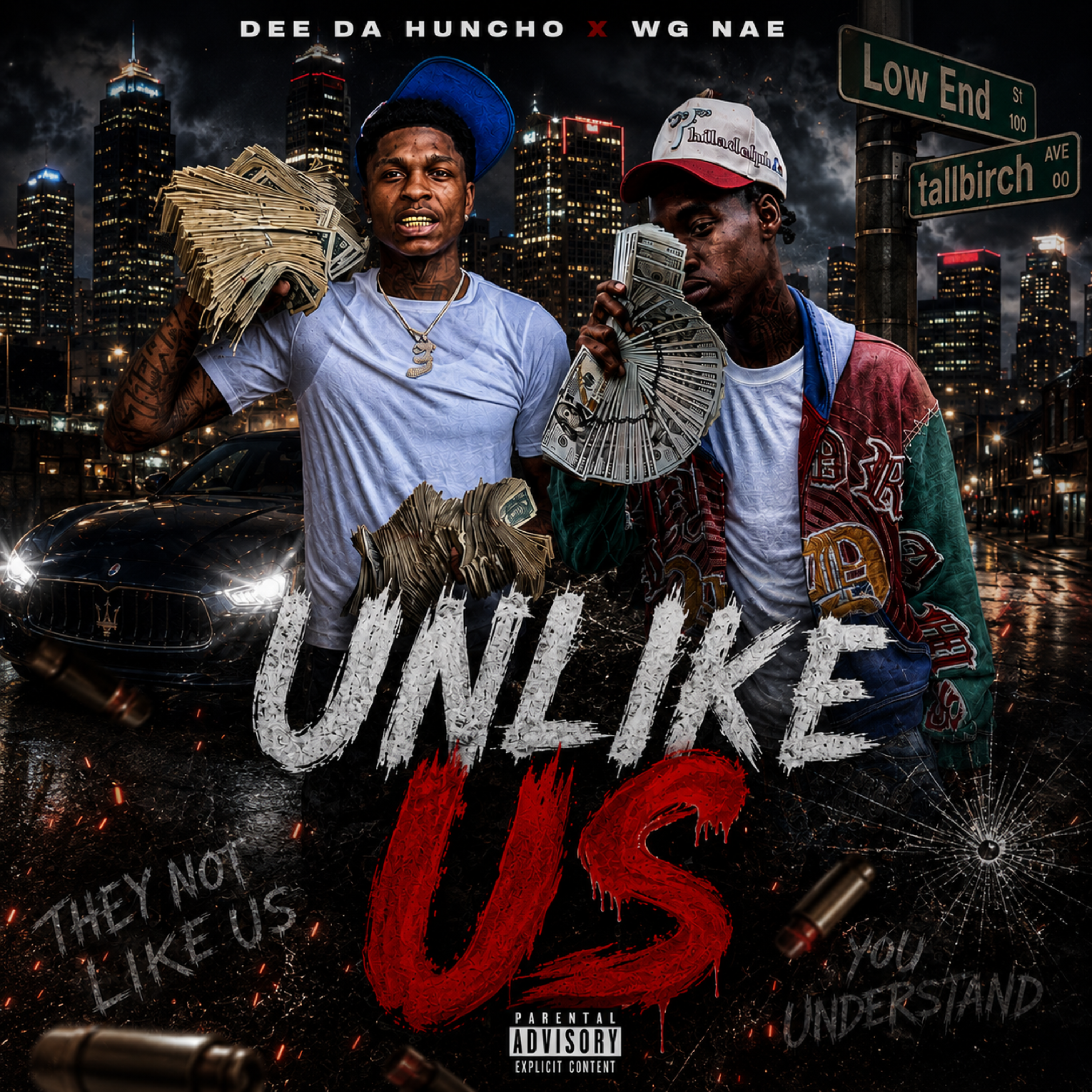 Unlike Us by DeeDaHuncho cover art