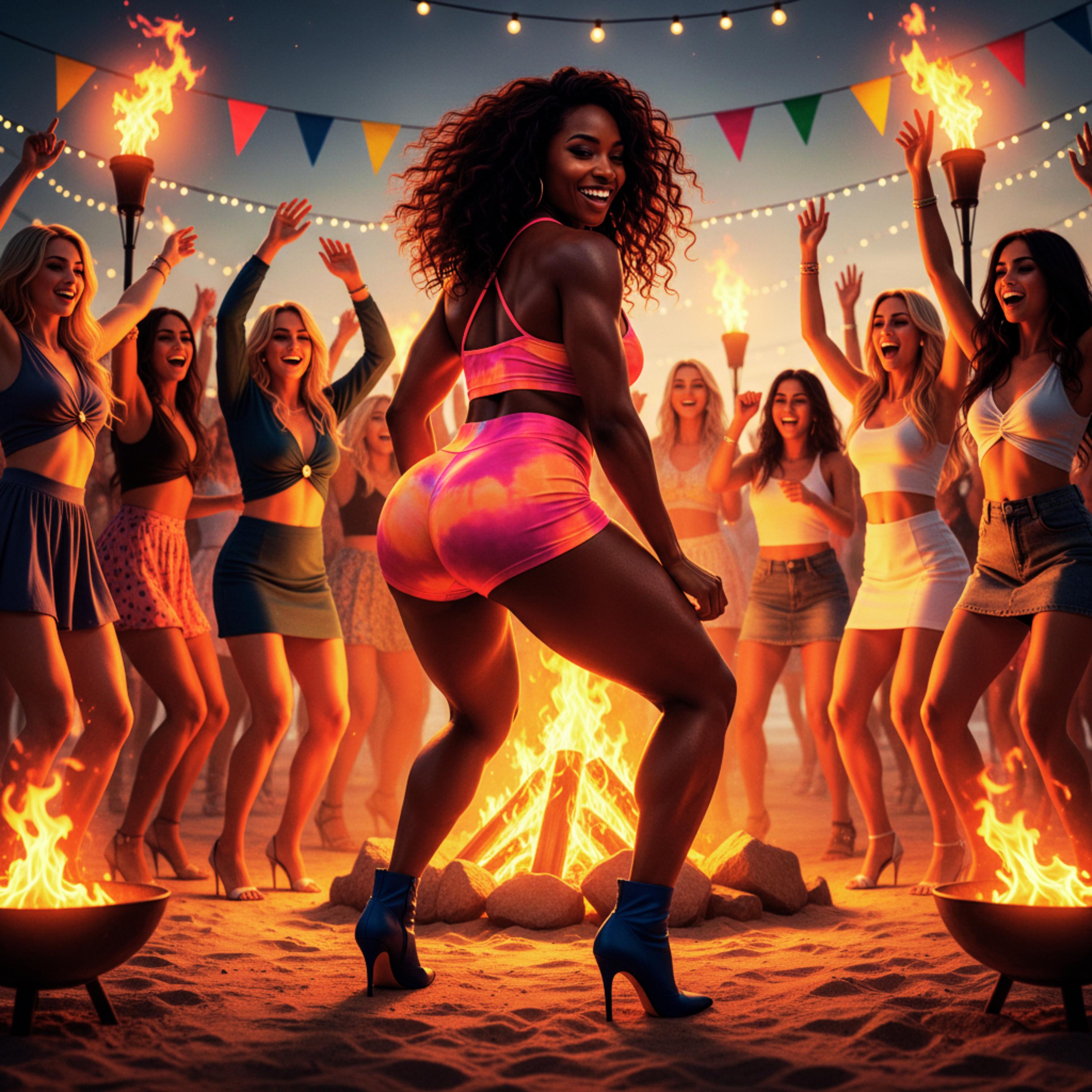 Fire artwork