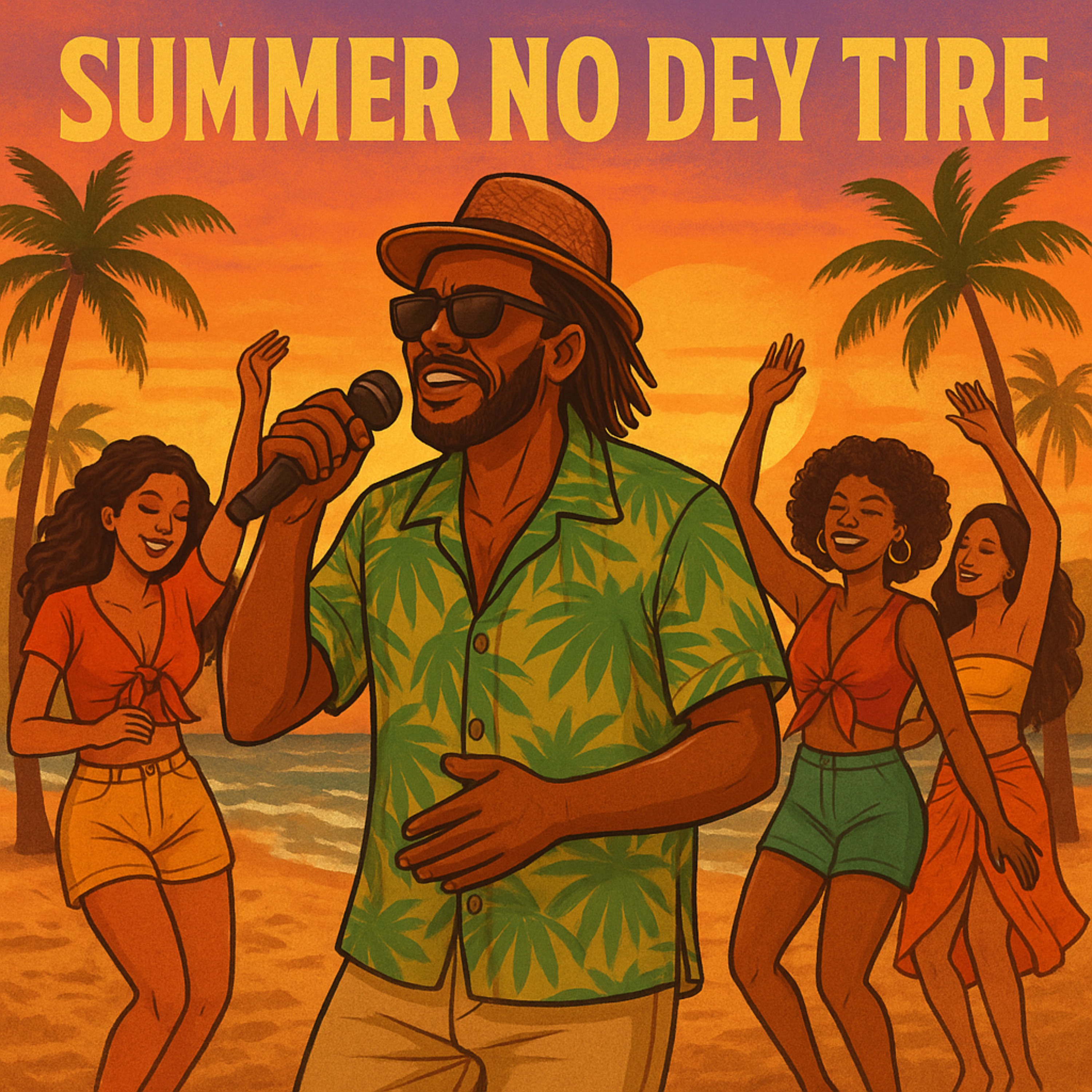 Summer No Dey Tire artwork
