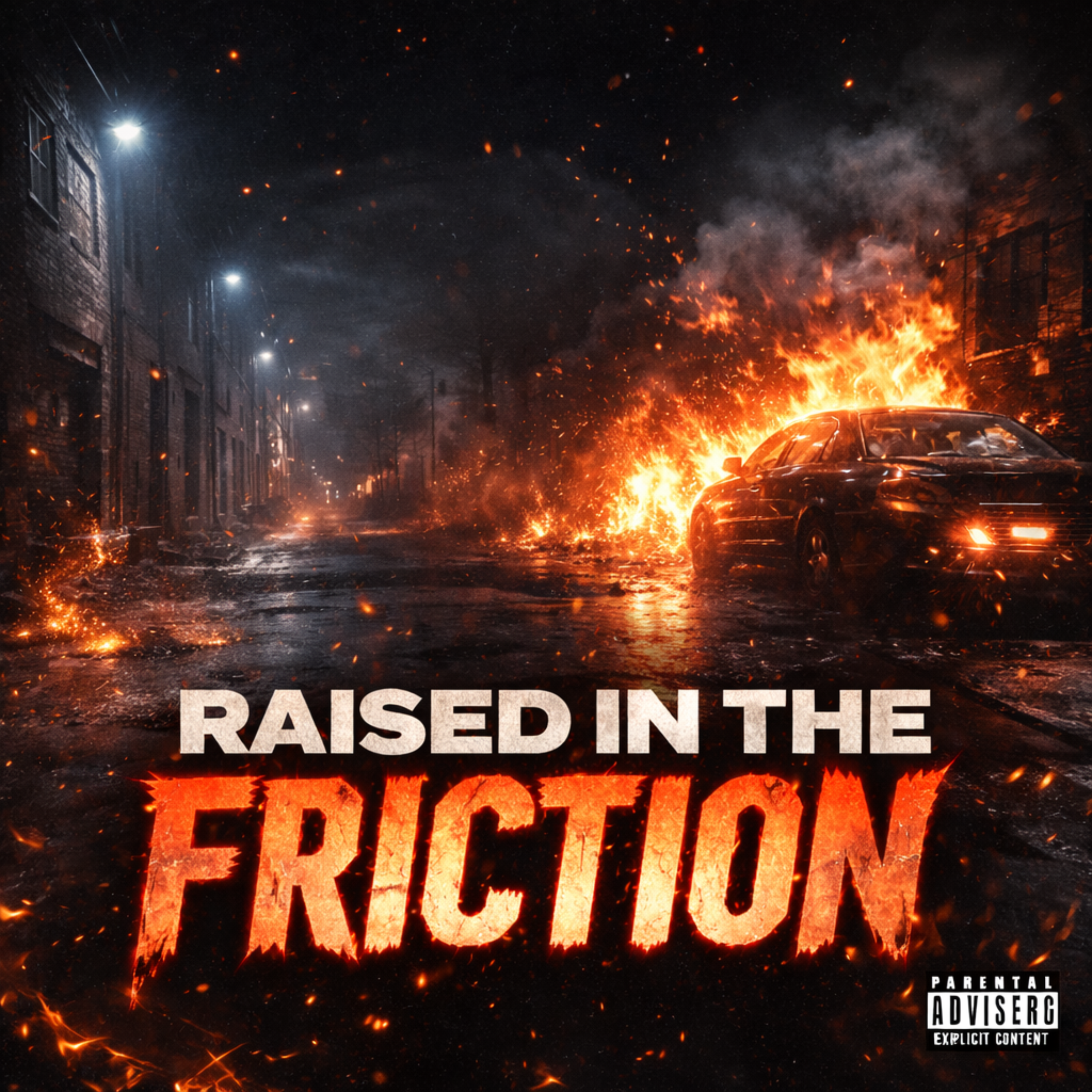 Raised In The Friction artwork