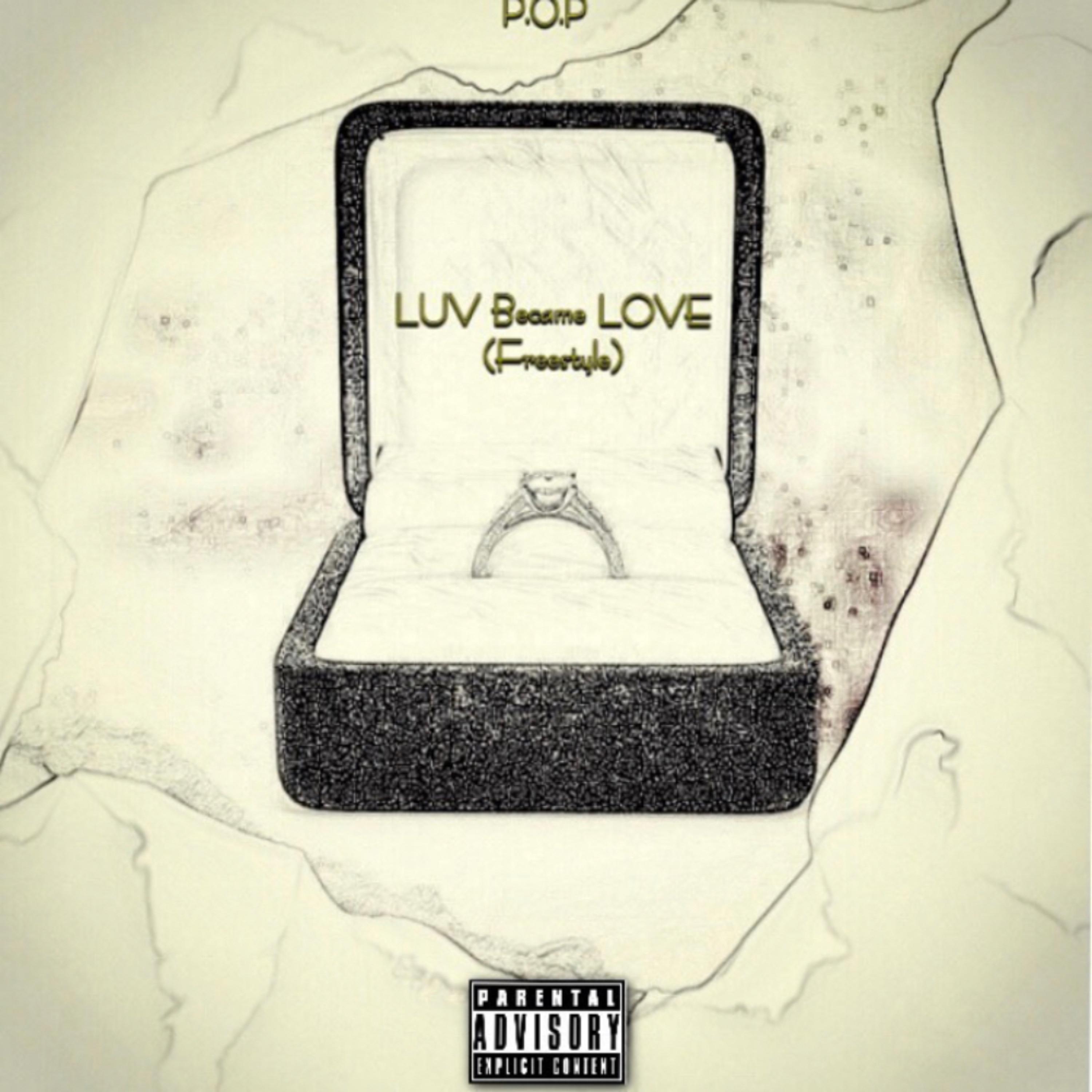 LUV Became LOVE artwork