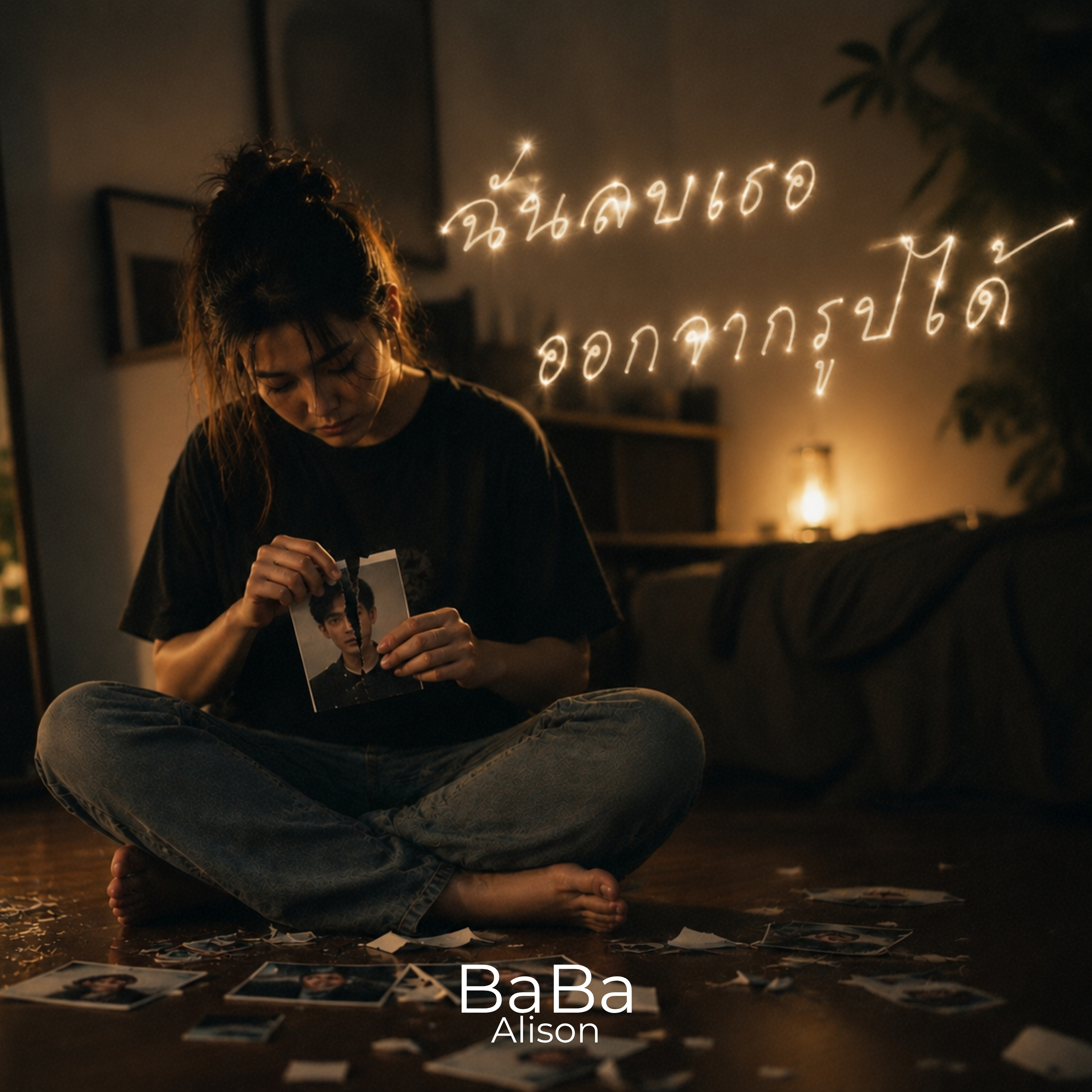 ฉันลบเธอออกจากรูปได้ by BaBa Alison cover art