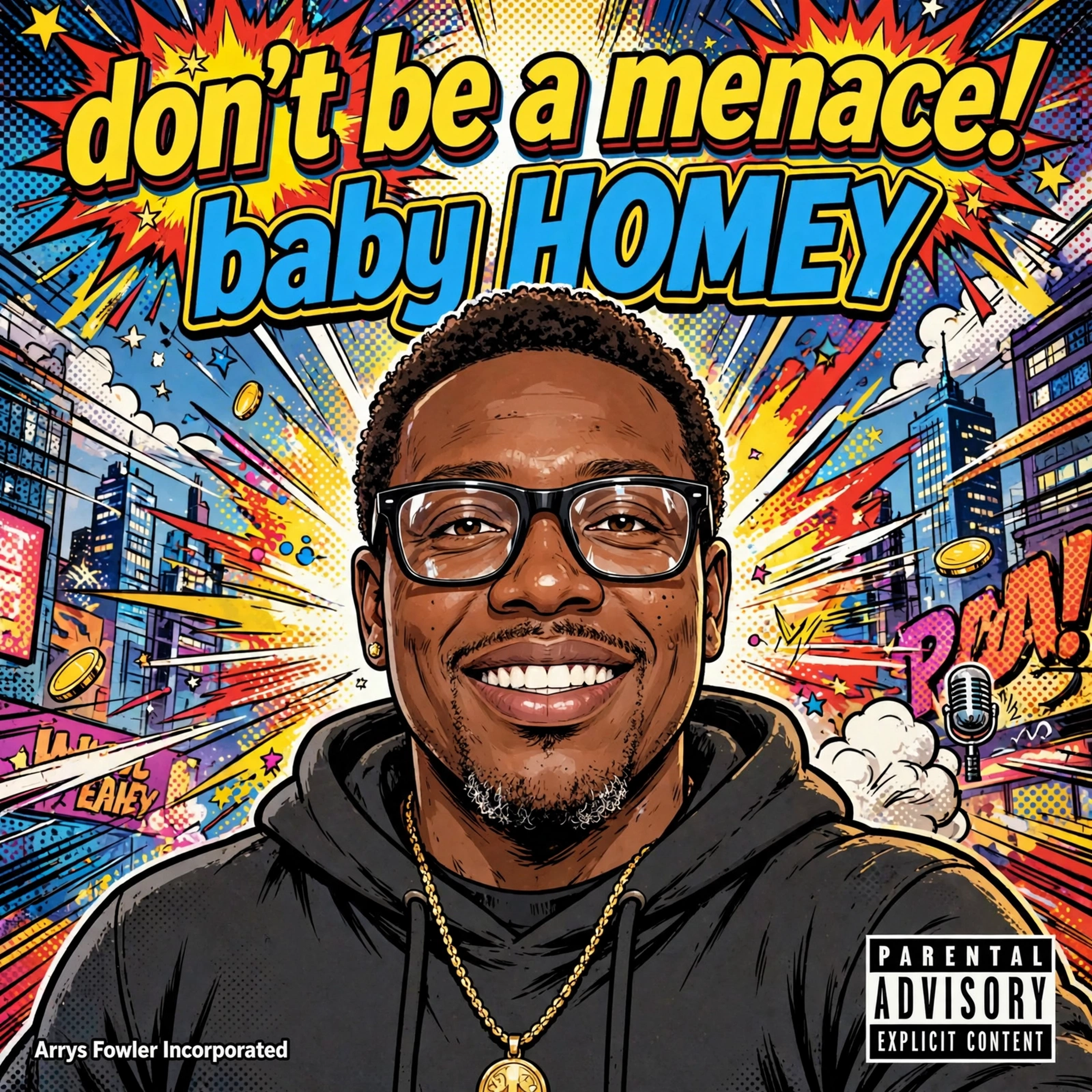 don't be a menace by baby HOMEY cover art