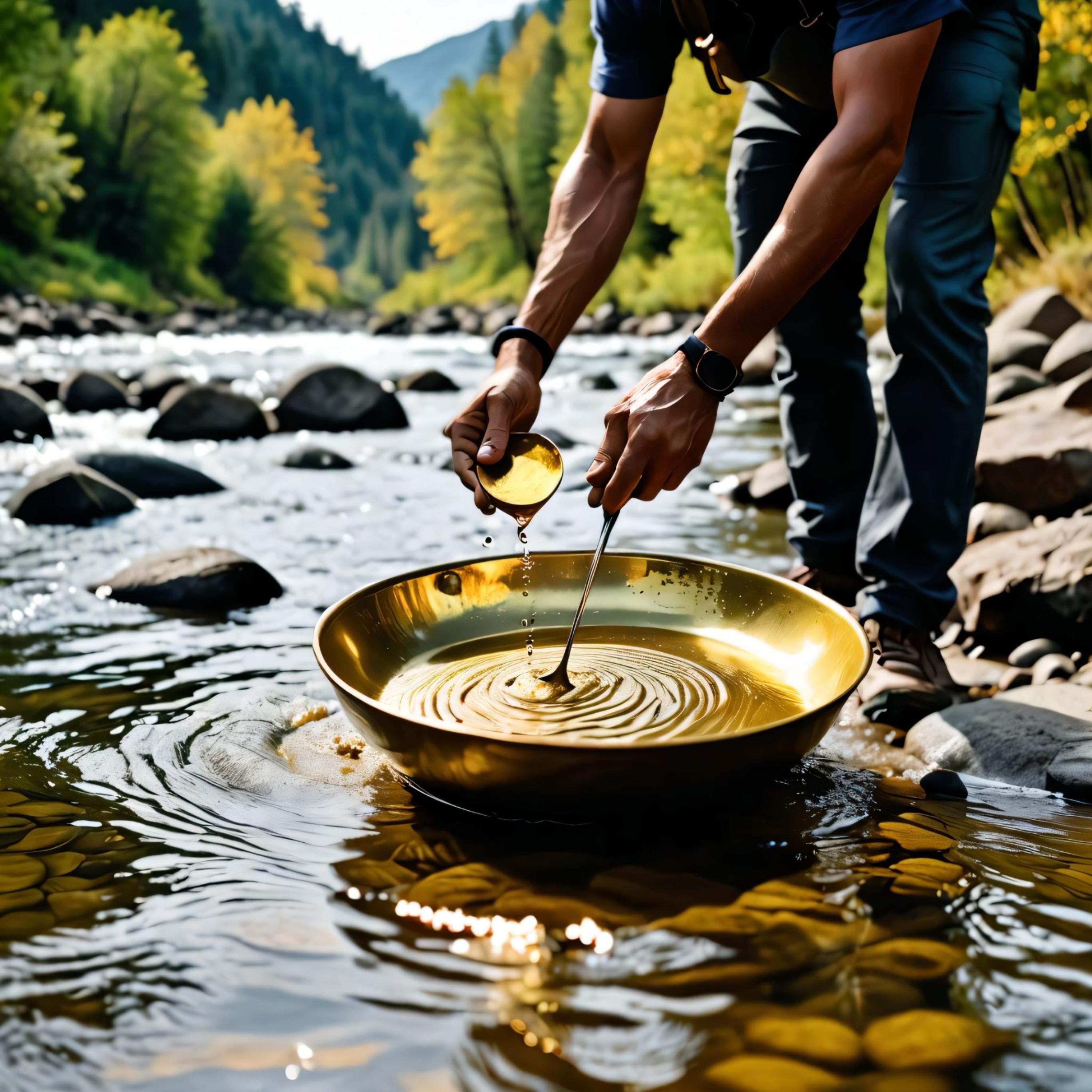 Panning Gold artwork