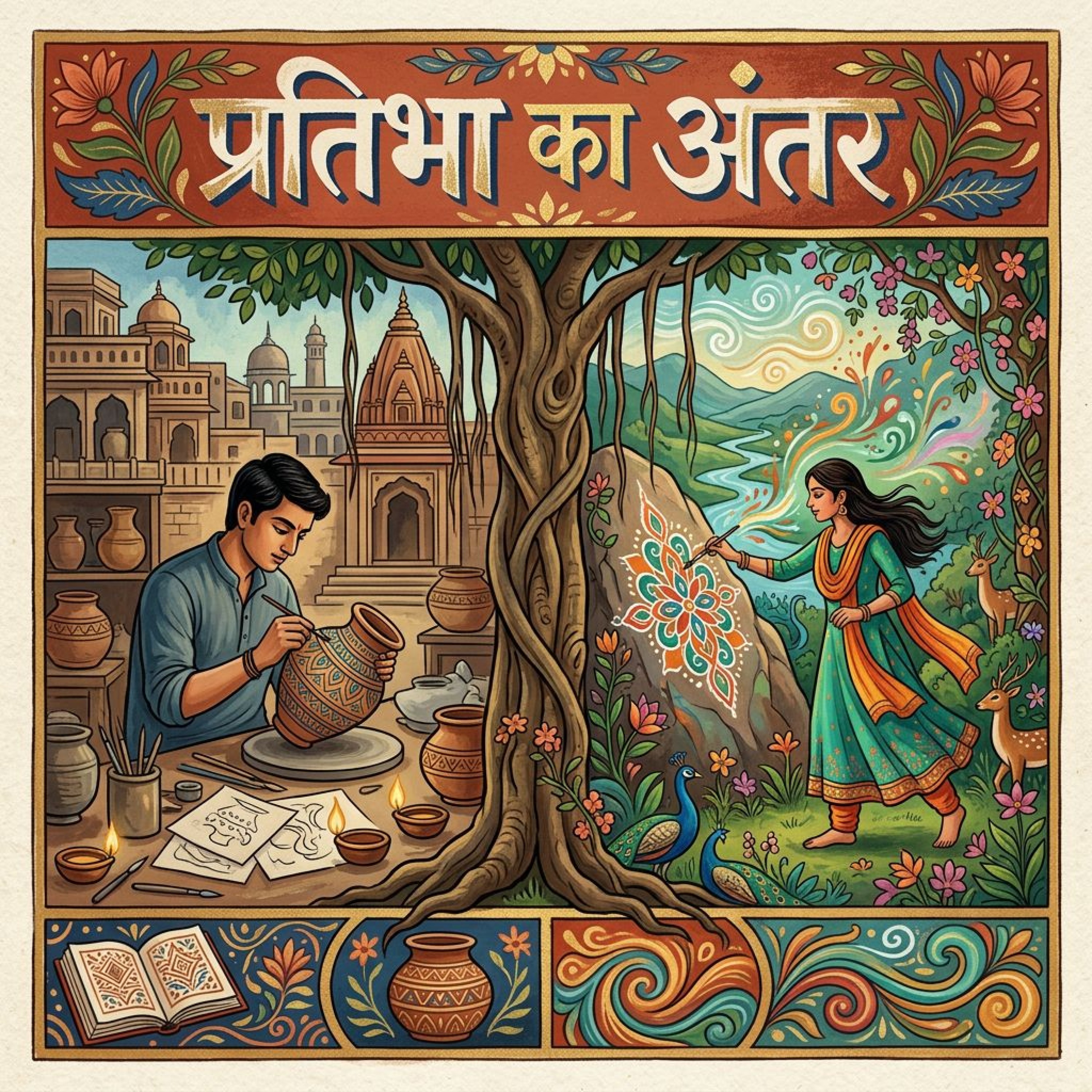 प्रतिभा का अंतर by Vane Riot cover art