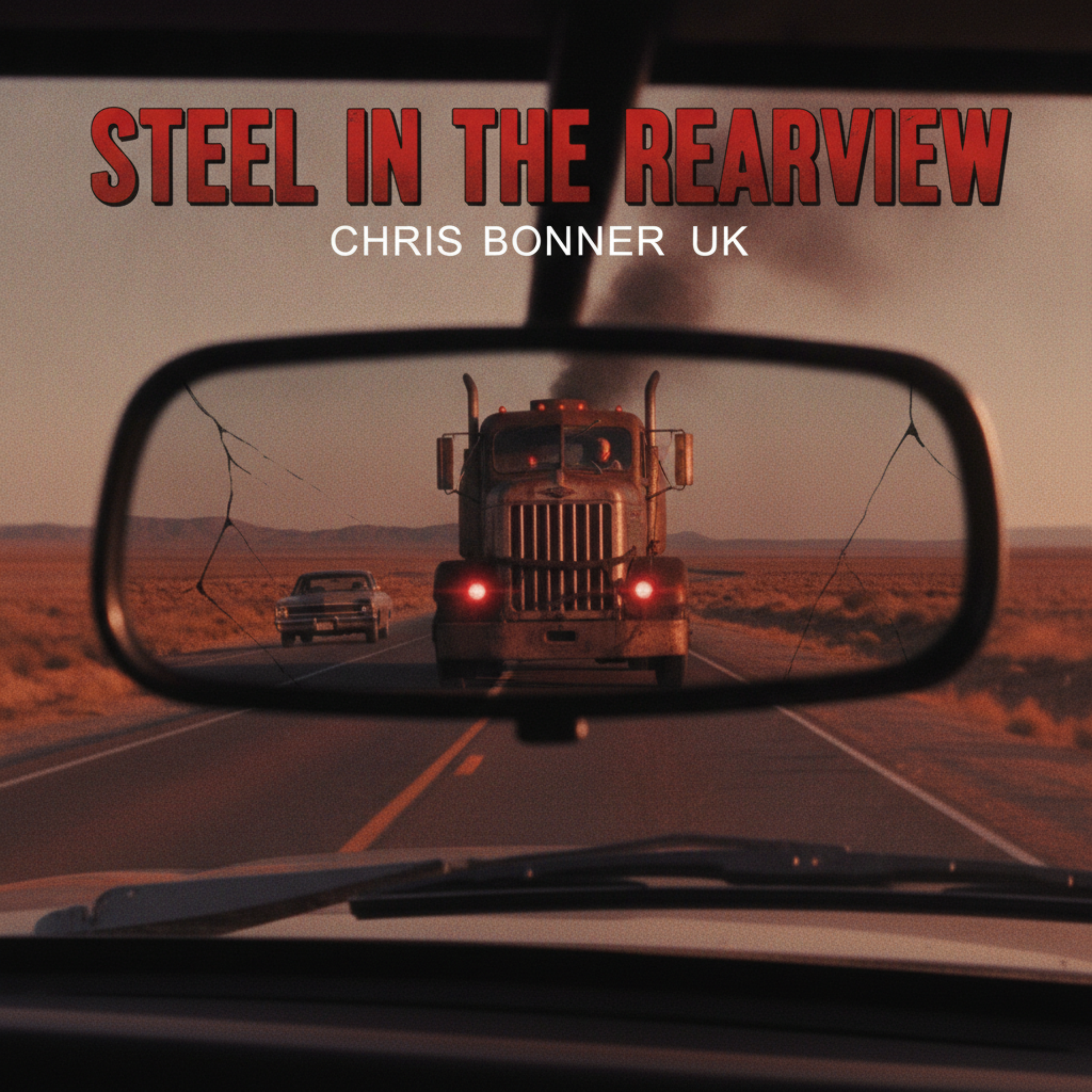 Steel in the Rearview by Chris Bonner UK cover art