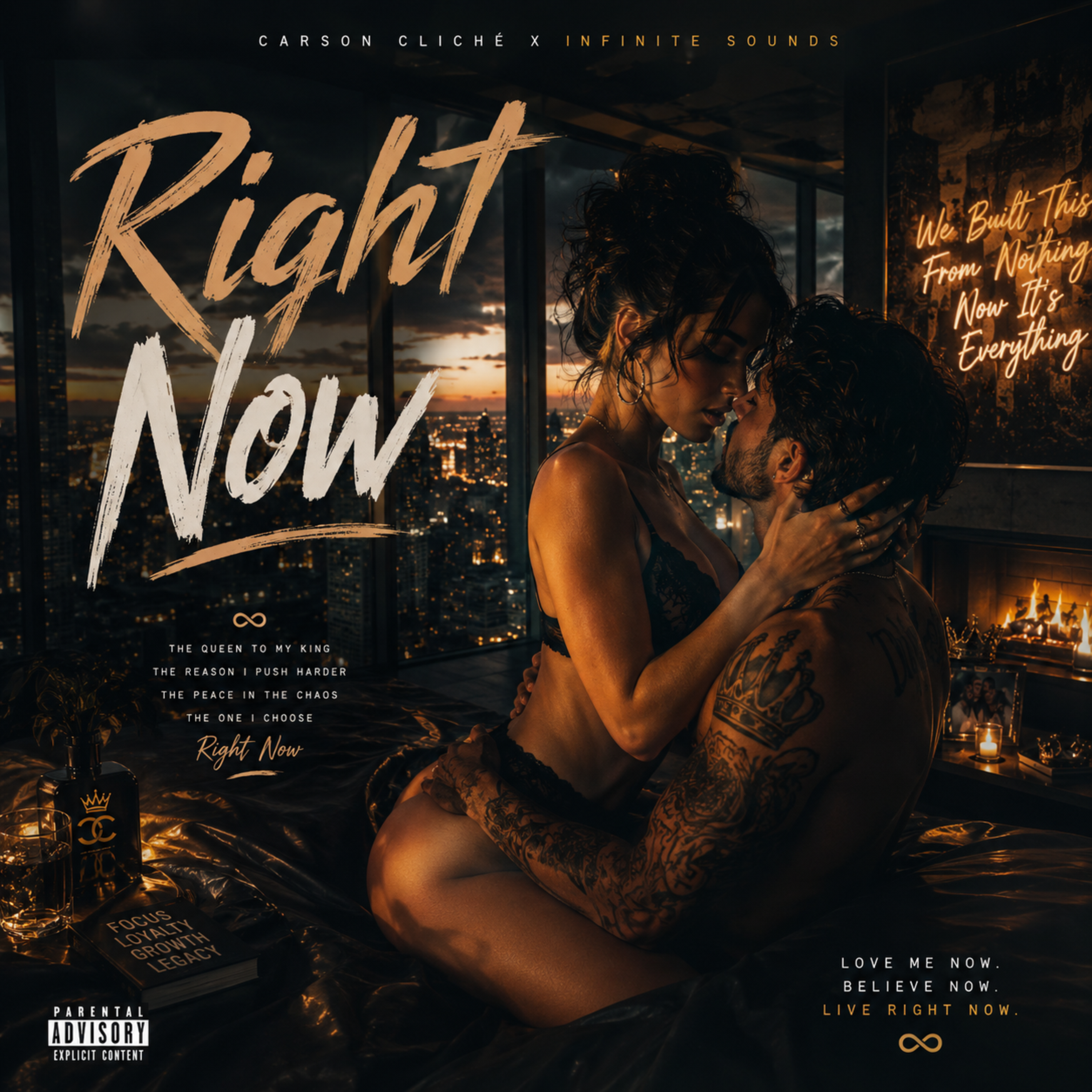 Right Now by Carson Cliché cover art