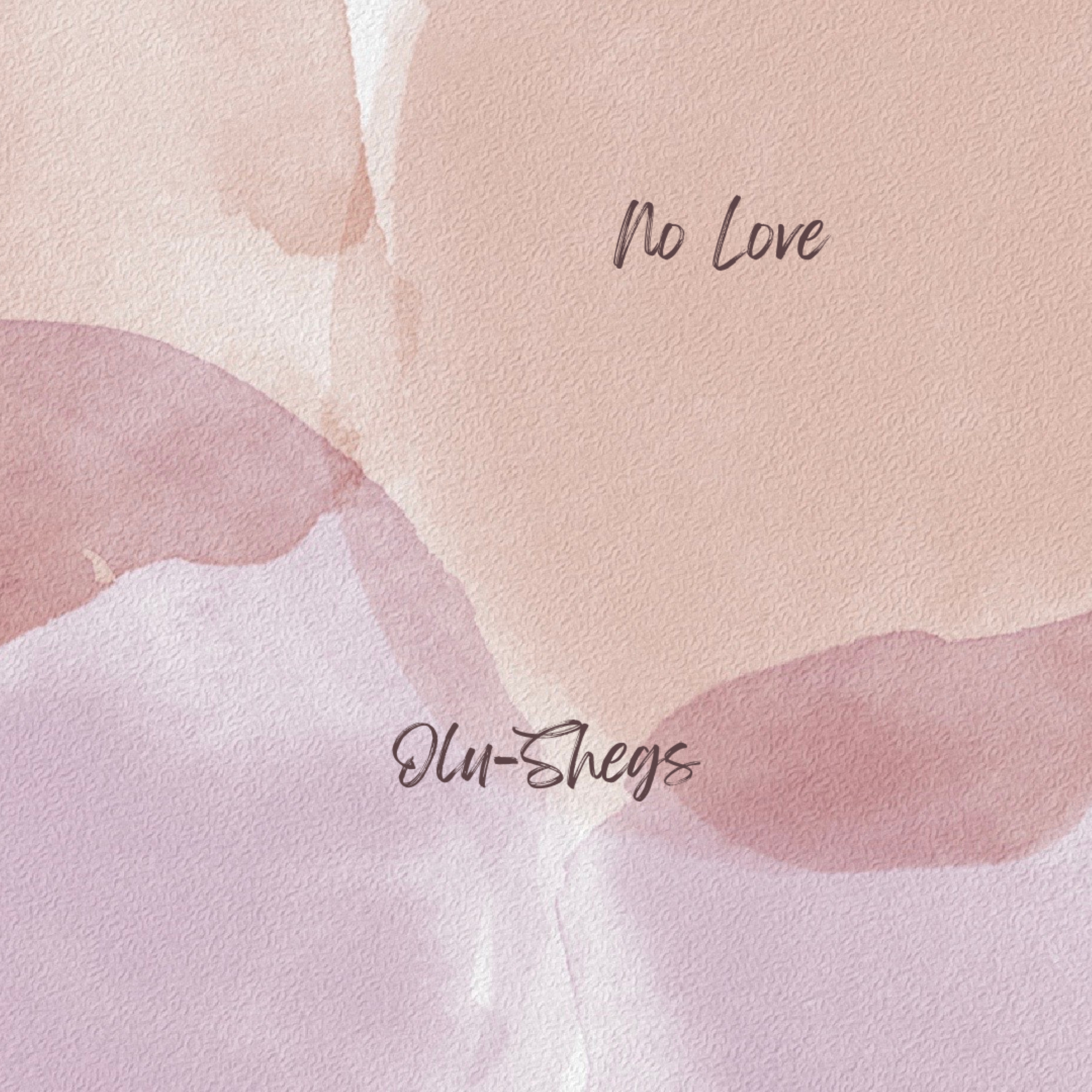No Love artwork