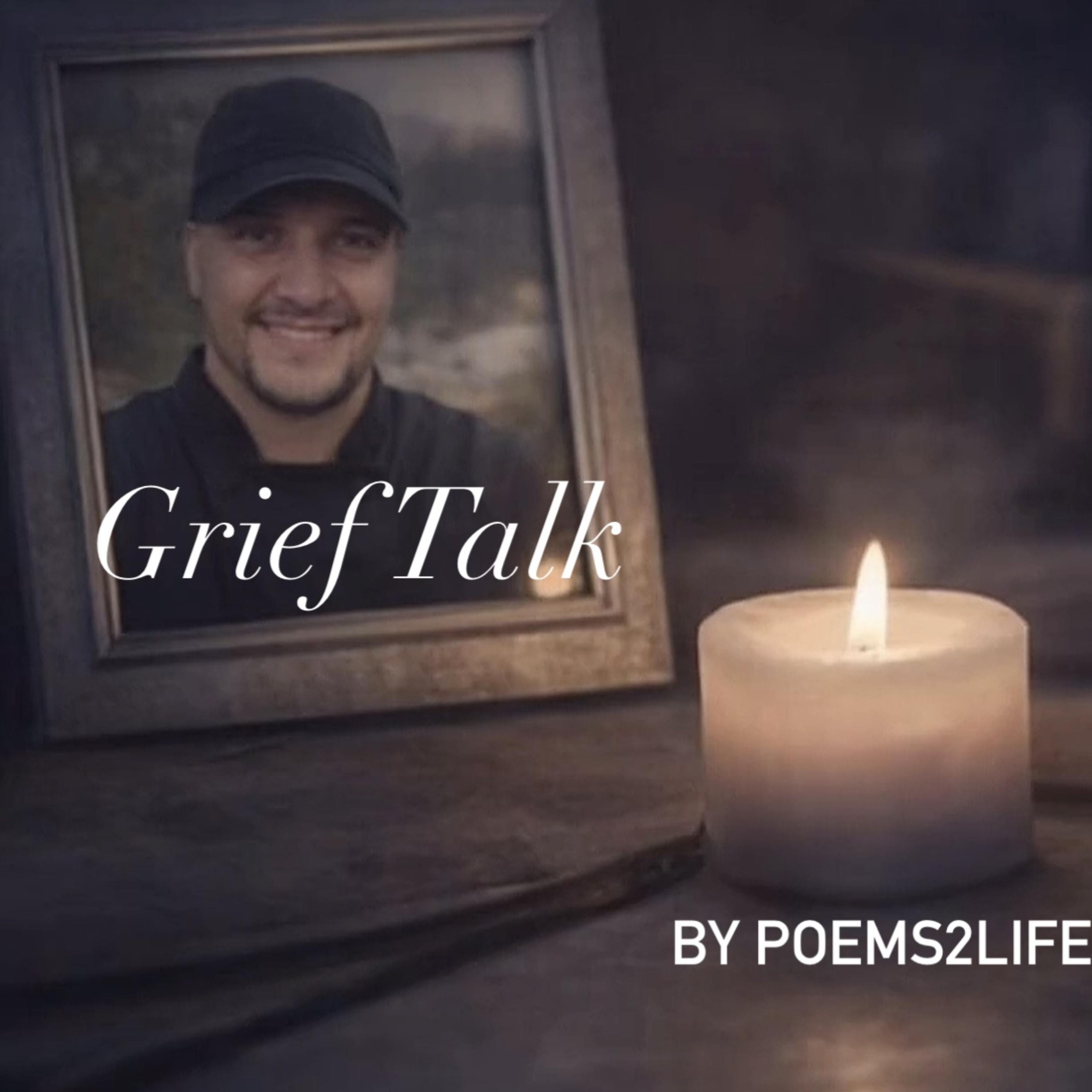 Grief talk by poems2life cover art