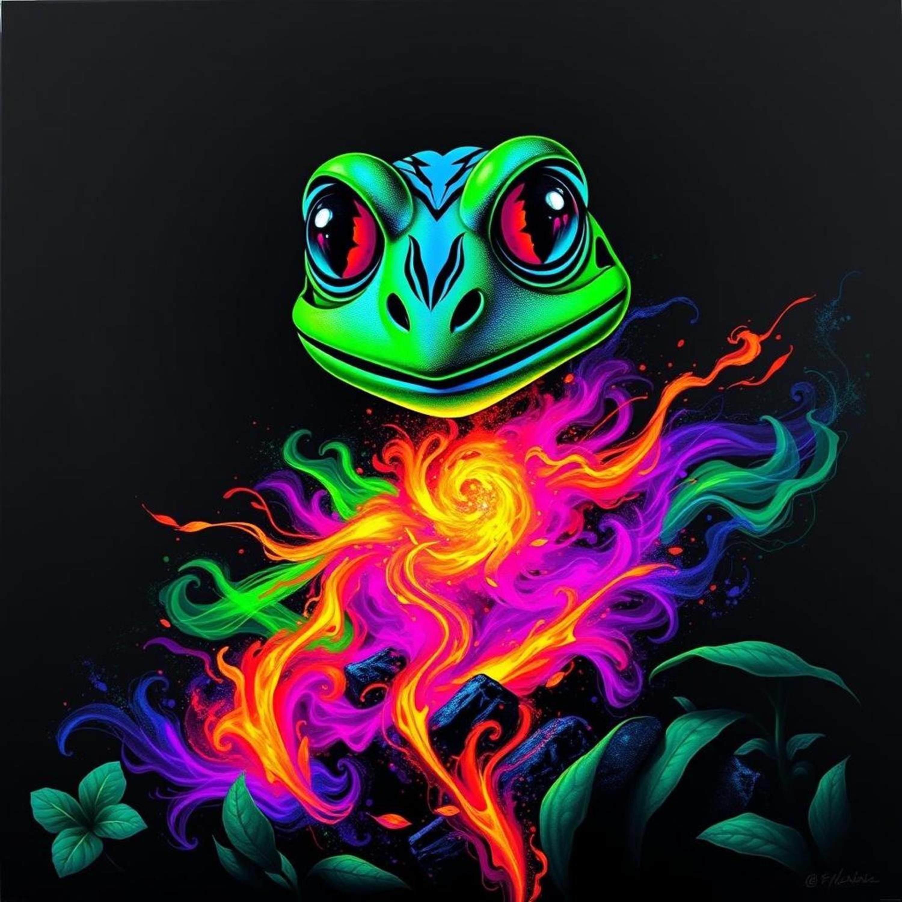 In the Heart of the Jungle. artwork