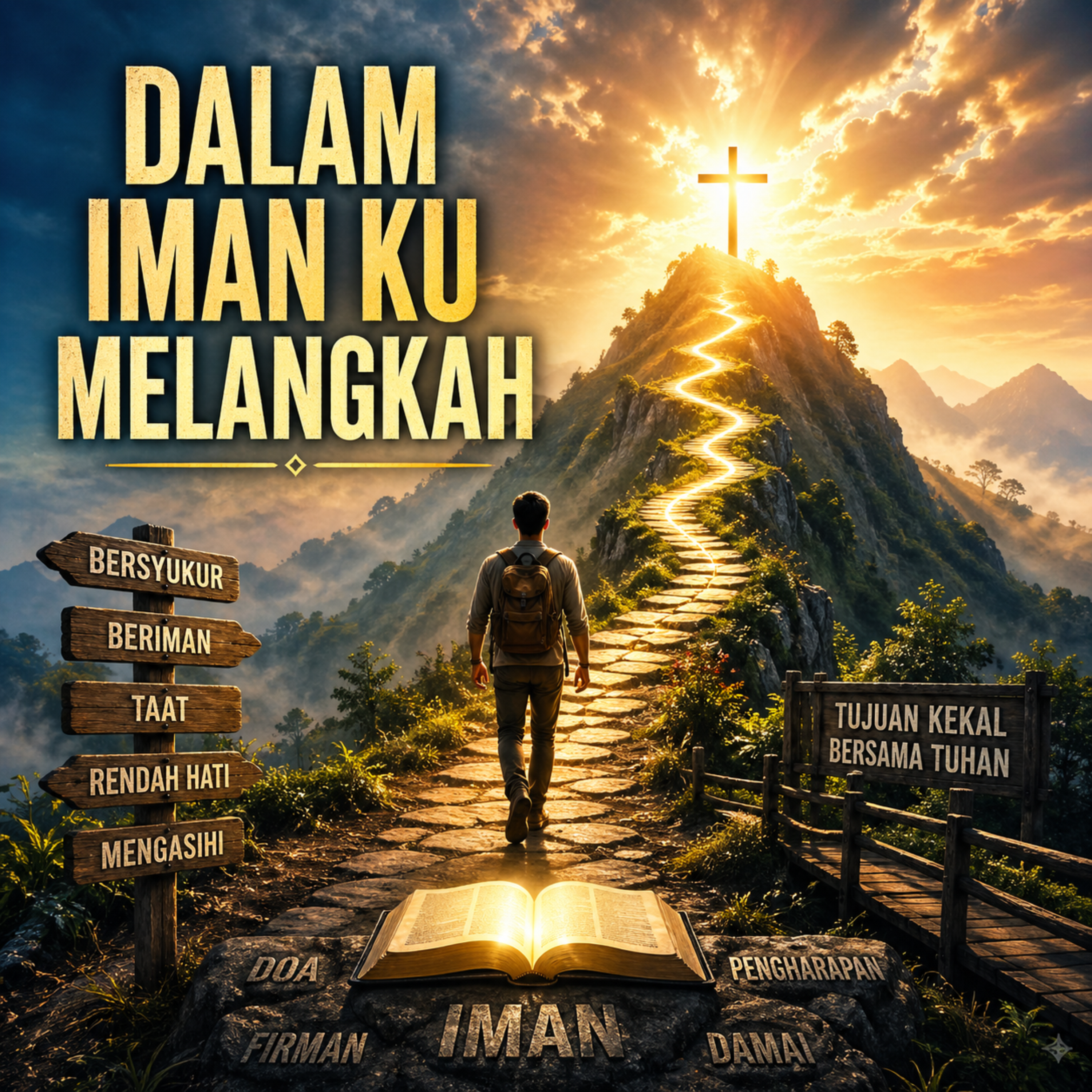 Dalam Iman Ku Melangkah artwork